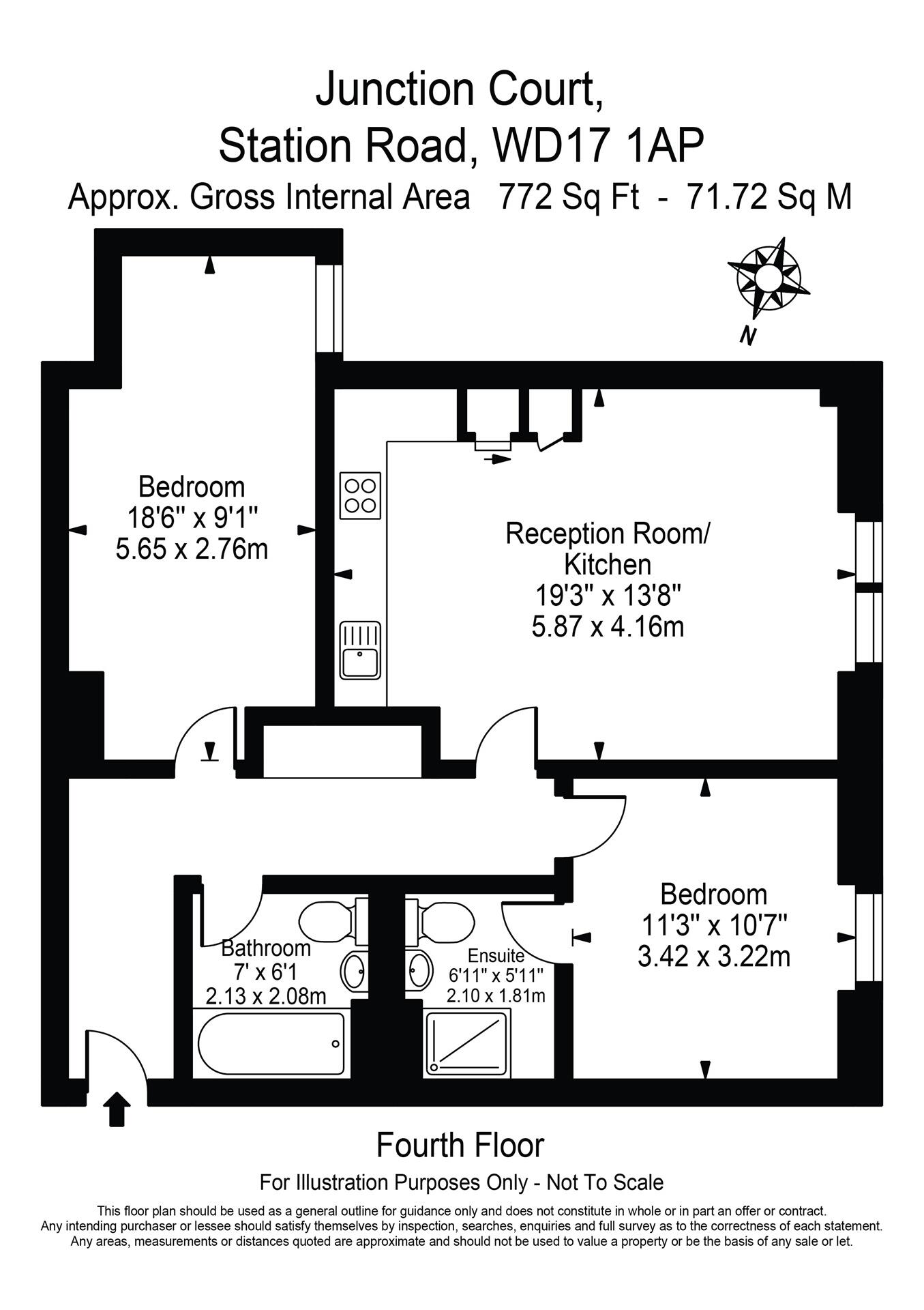 Station Road, Watford floorplan