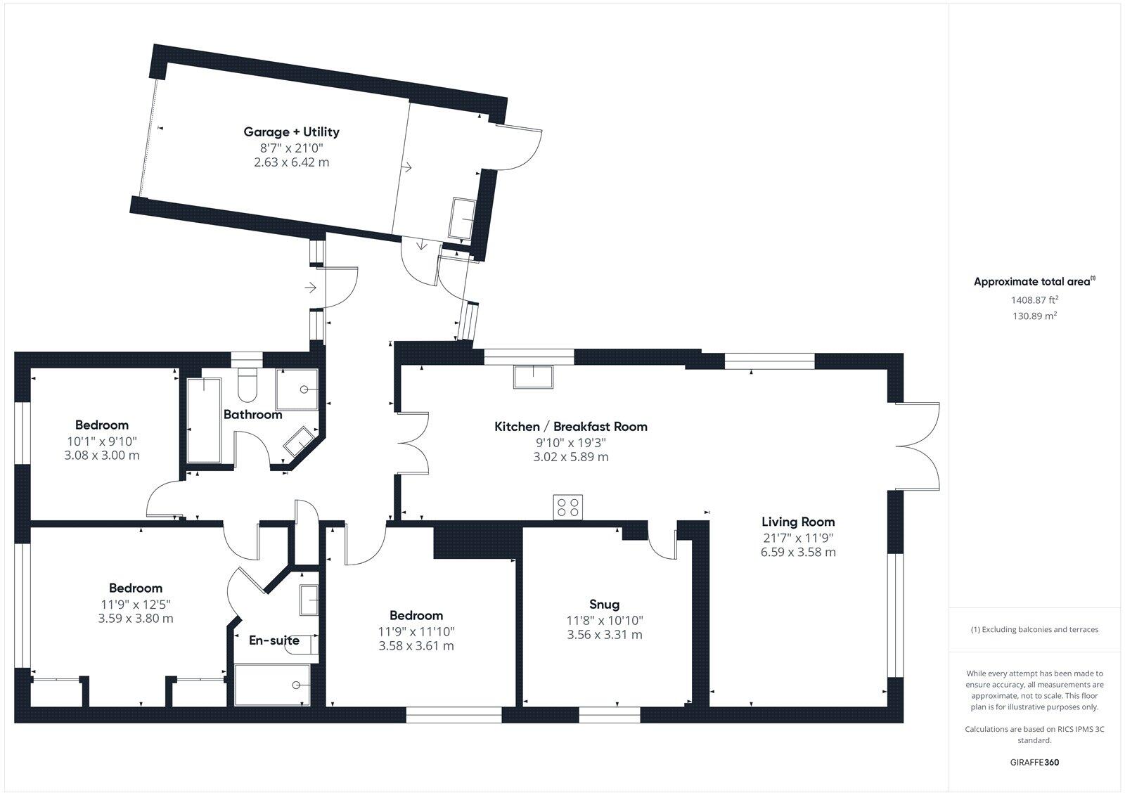Braemar Drive, Highcliffe, Christchurch, Dorset, BH23 floorplan