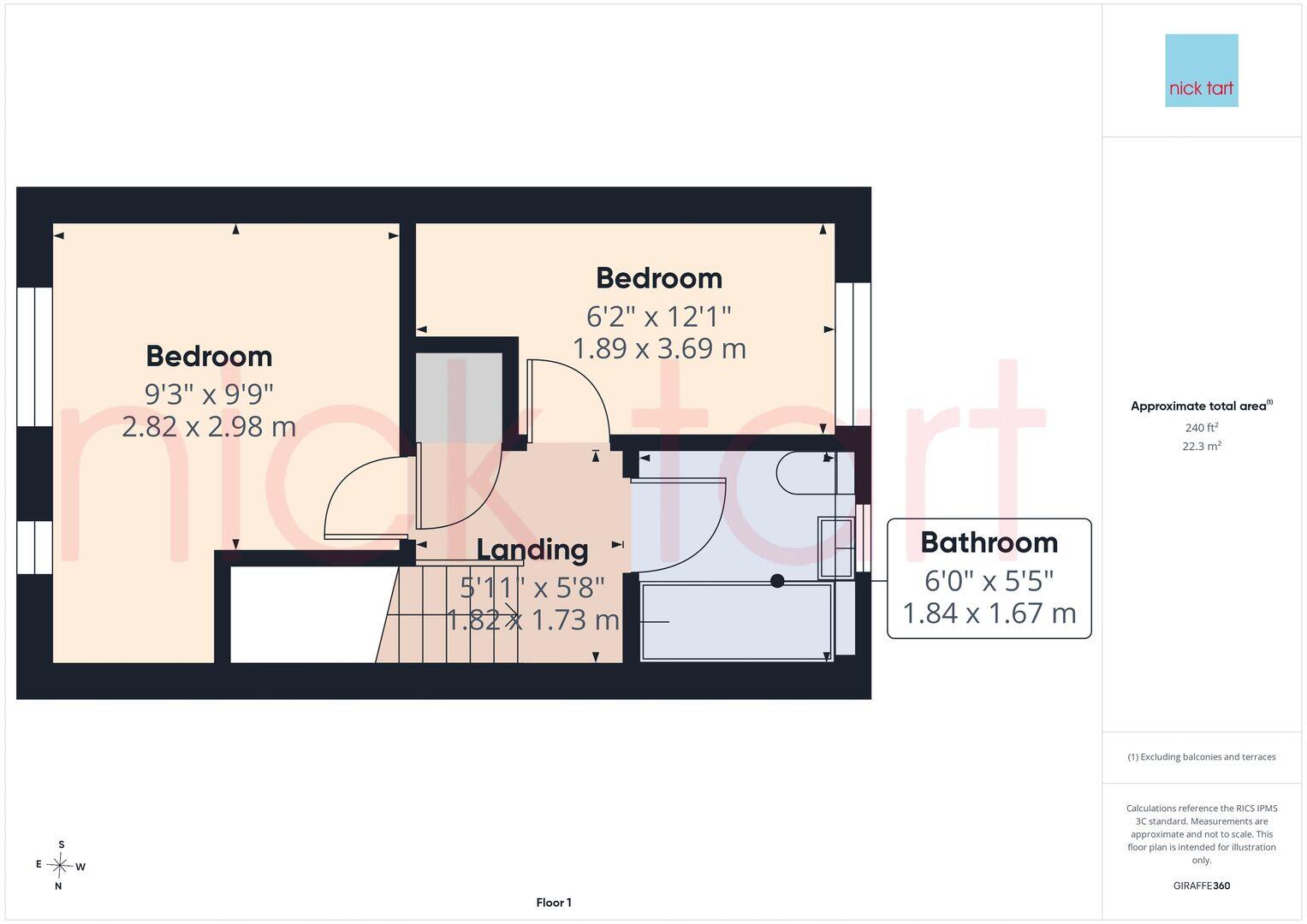 23 Abraham Close, Stirchley floorplan
