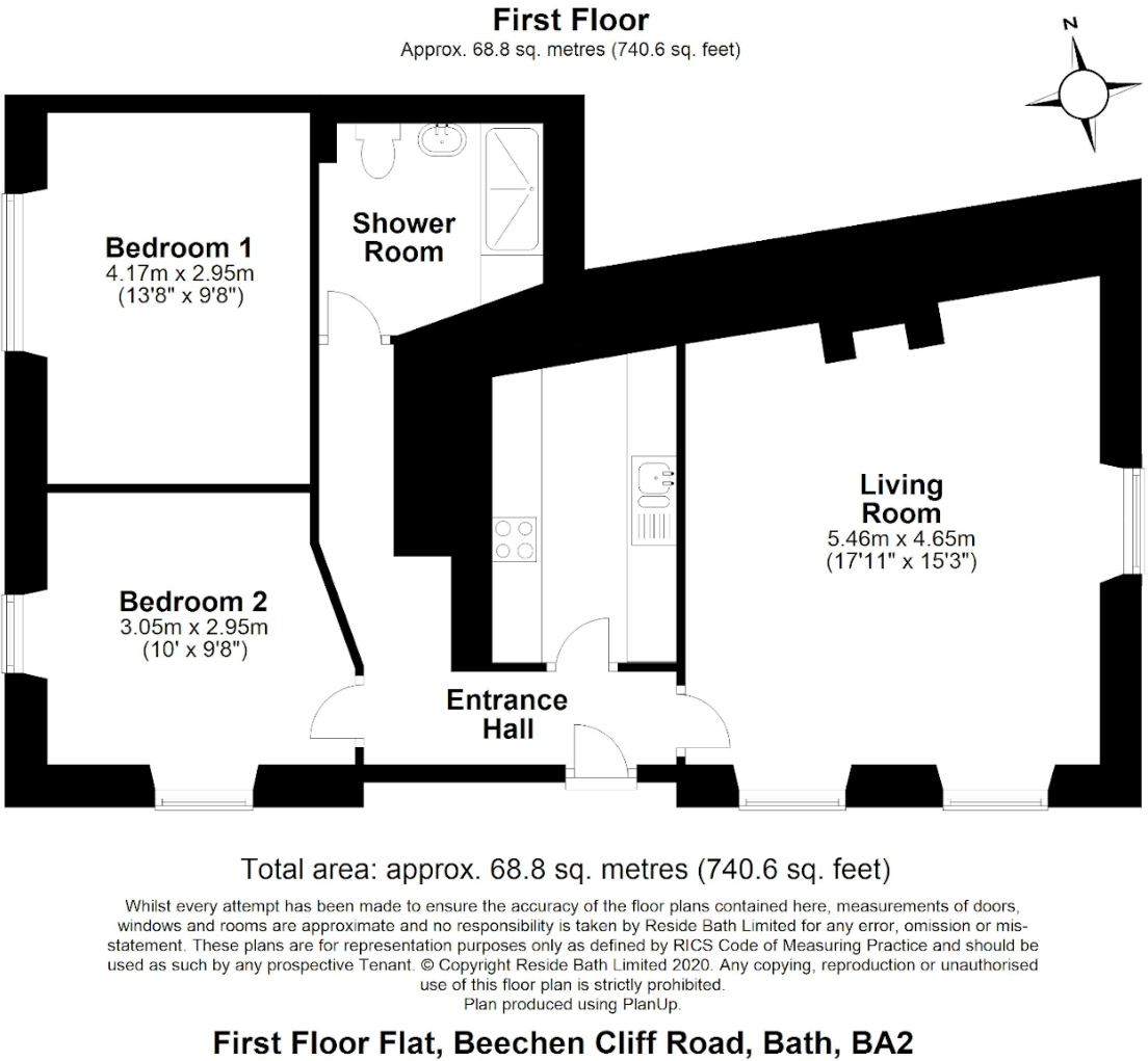 Beechen Cliff Road floorplan