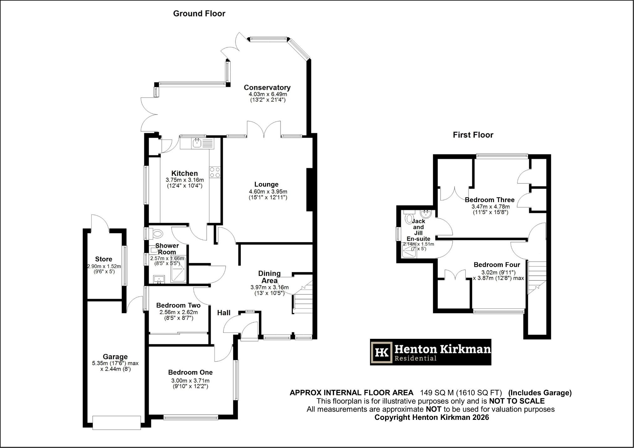 Rushdene Road, Billericay, Essex, CM12 9NH floorplan