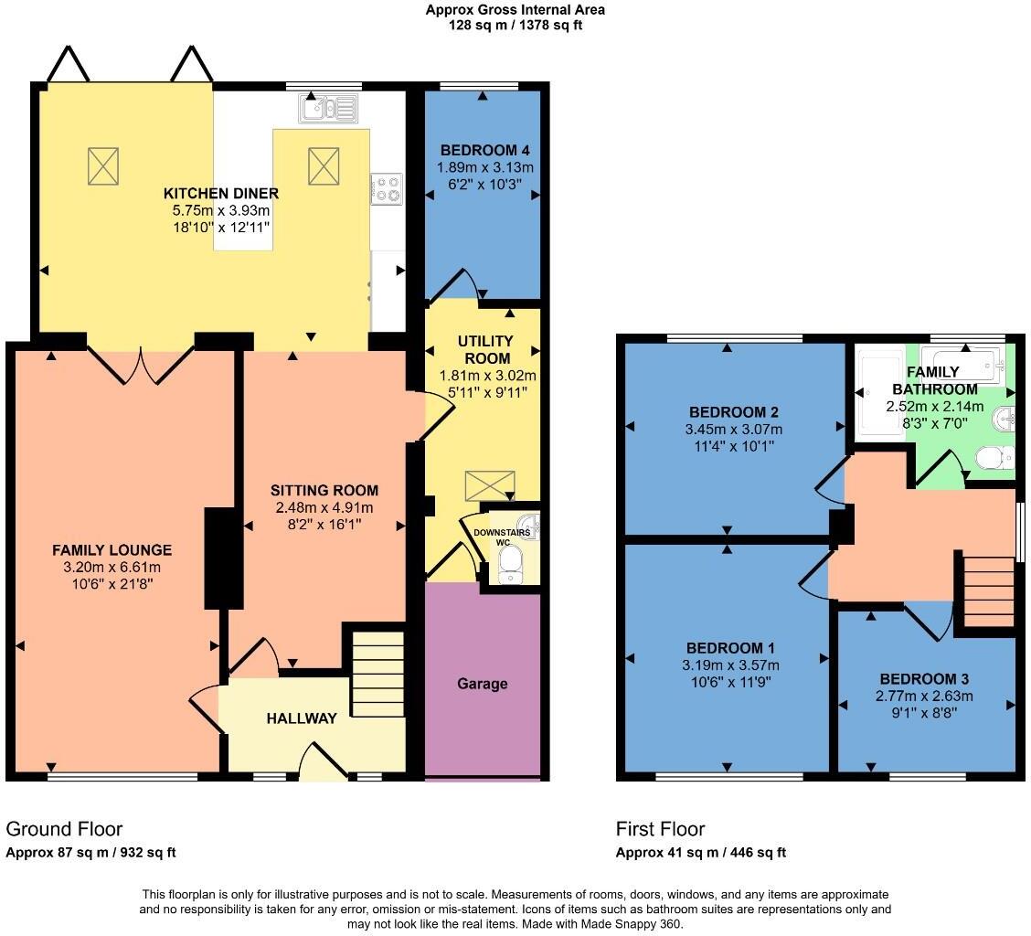 Ennerdale Road, Dewsbury, West Yorkshire floorplan
