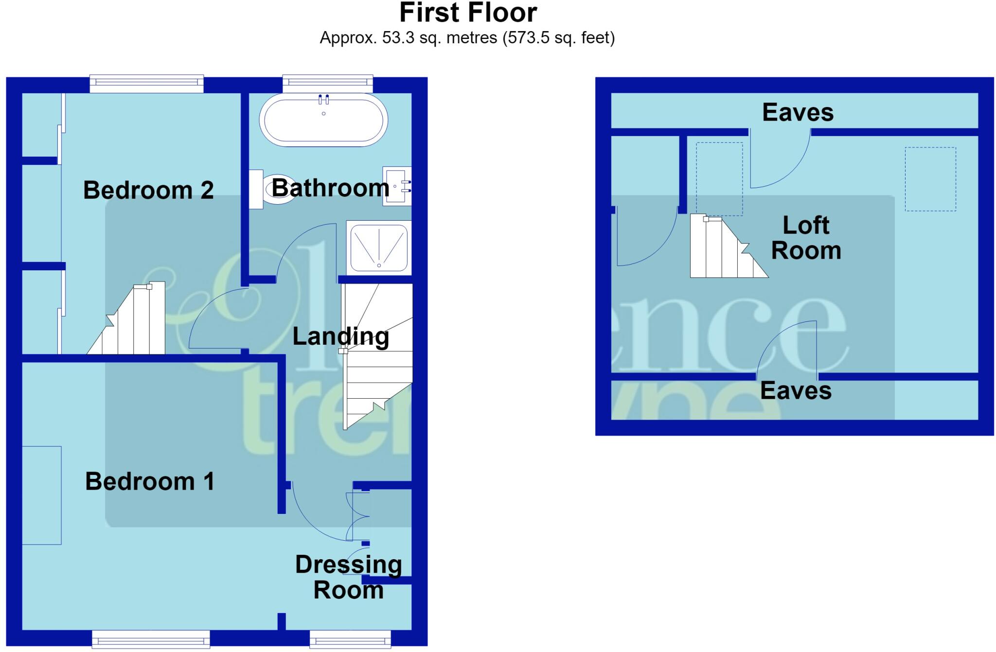 Kingsley Avenue, DAVENTRY, Northamptonshire, NN11 floorplan