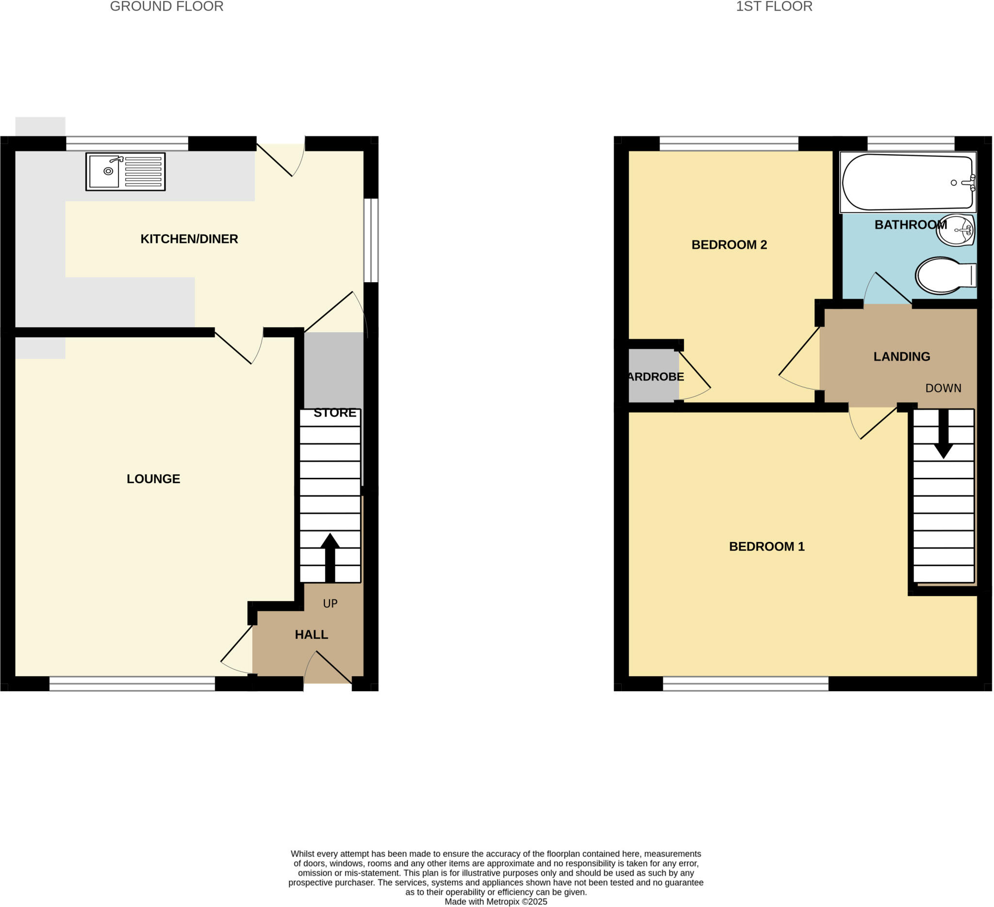 Weardale, Hull, HU7 floorplan