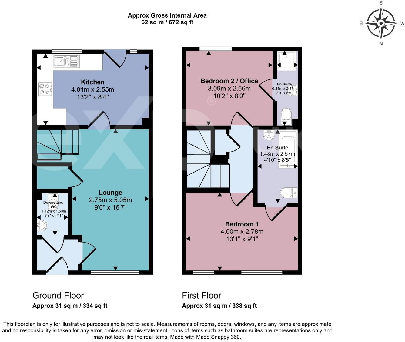 Foxglove Way, Paignton, TQ4 7TG floorplan