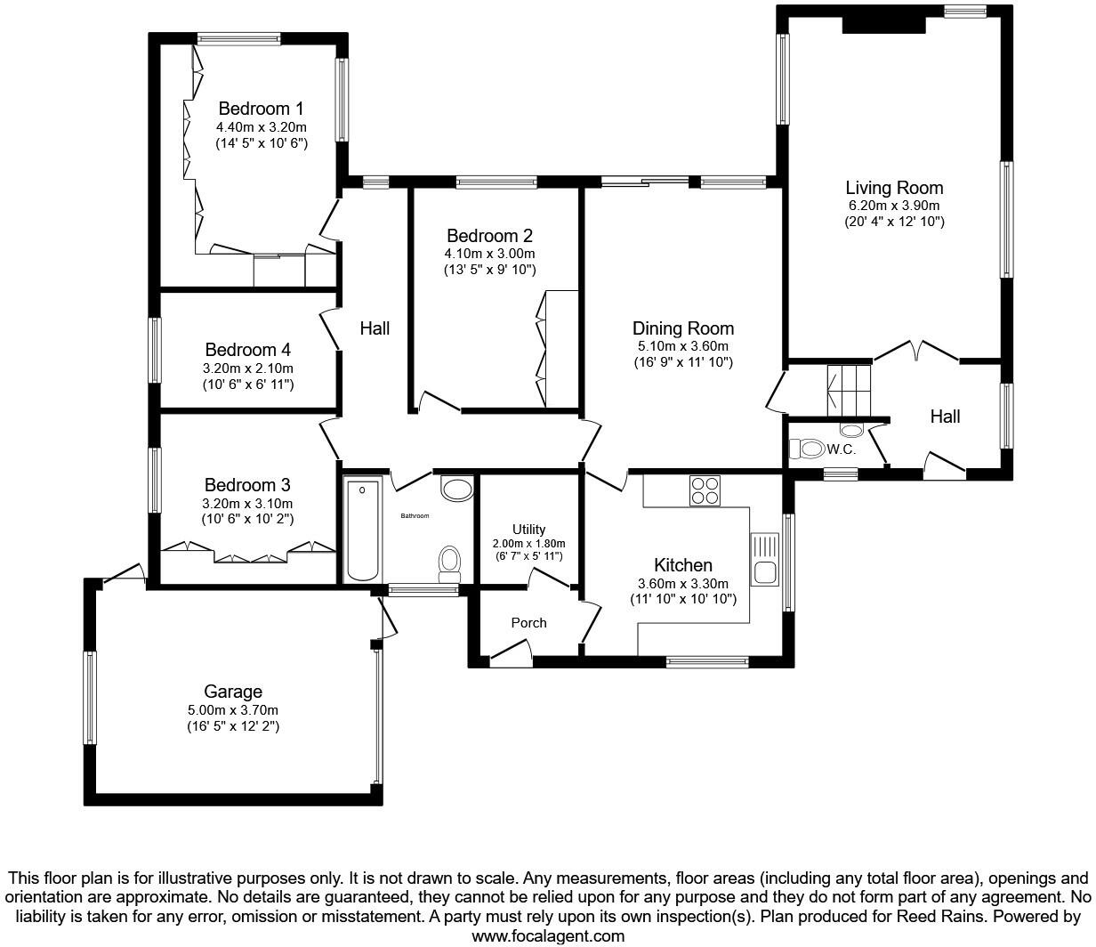 Middlewood Road, High Lane, Stockport, Cheshire, SK6 floorplan