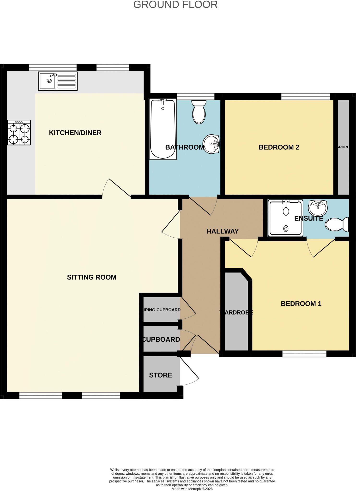 Gatchell Oaks, Taunton floorplan