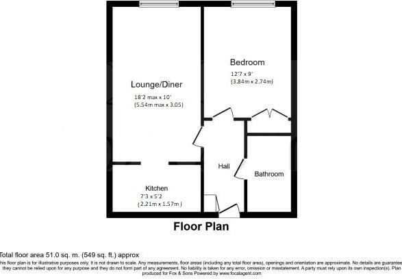 Pondsyde Court, Seaford floorplan