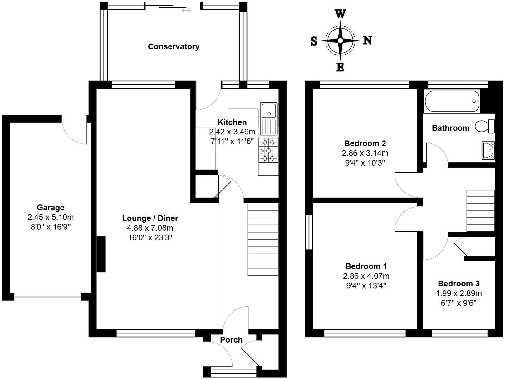 Eskdale, Thornbury, BS35 floorplan