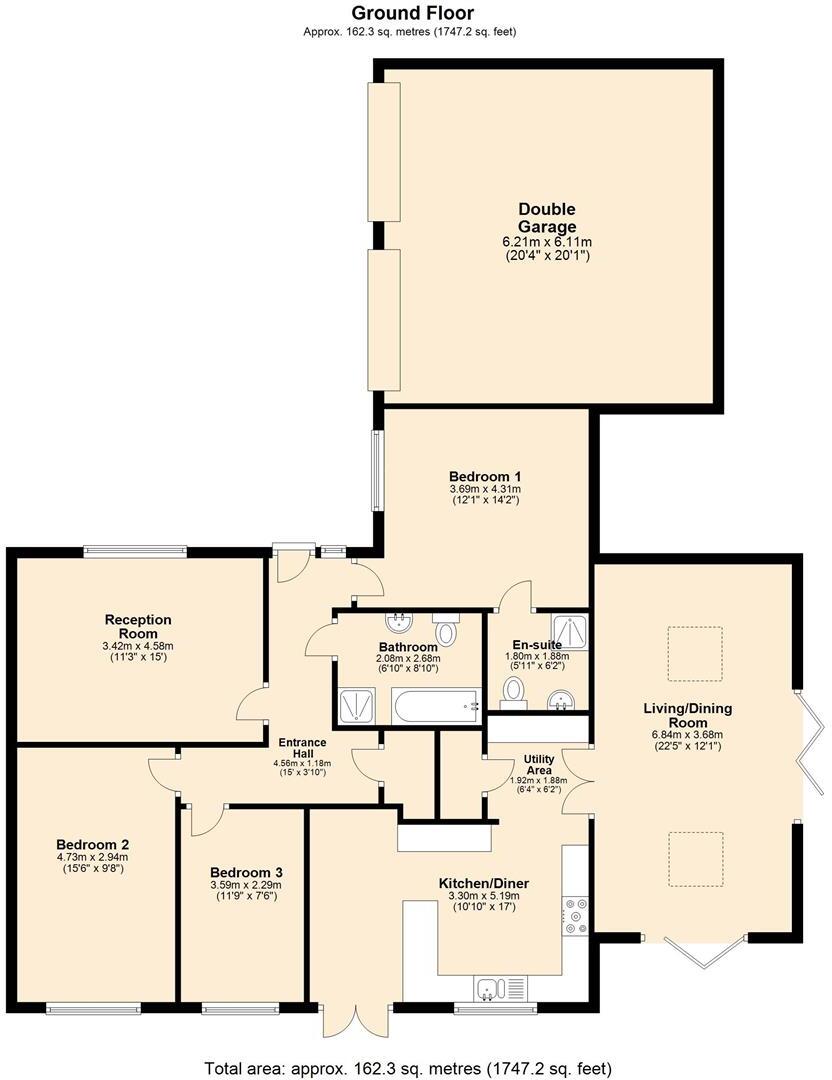 Lilywood Close, Calow, Chesterfield floorplan