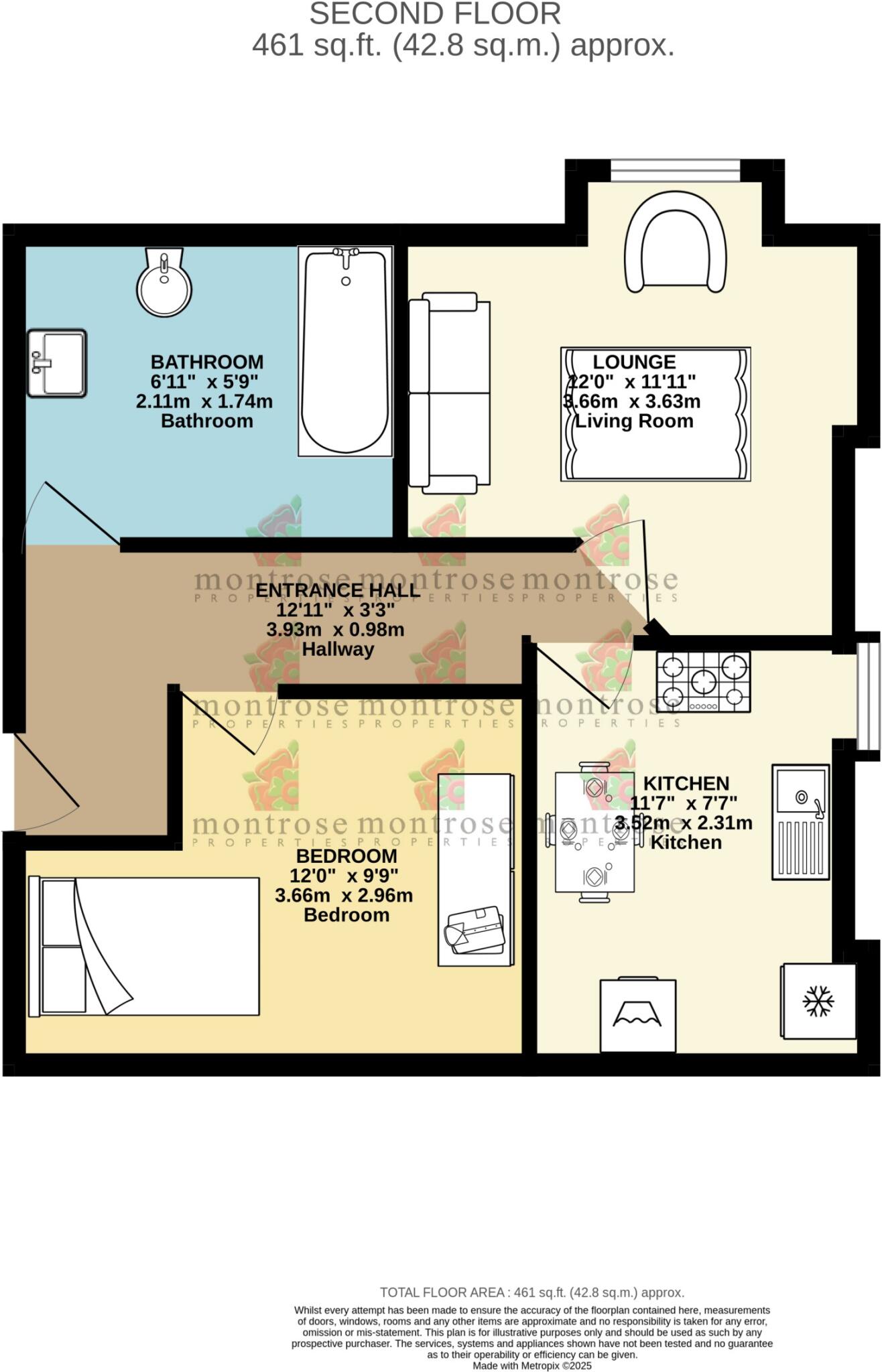 Everett Road, Withington, M20 floorplan