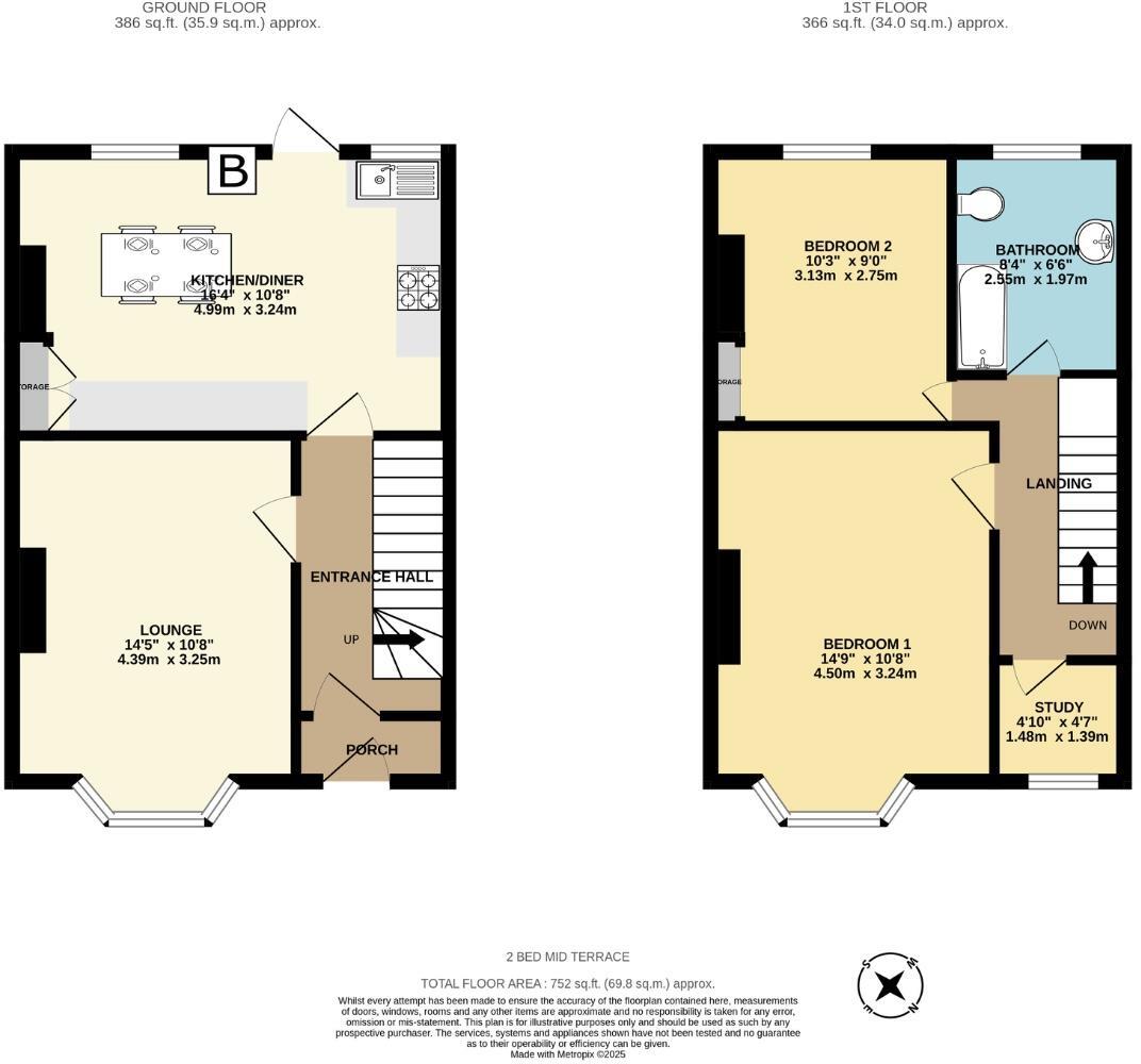 Camerton Road, Greenbank, Bristol BS5 6HN floorplan