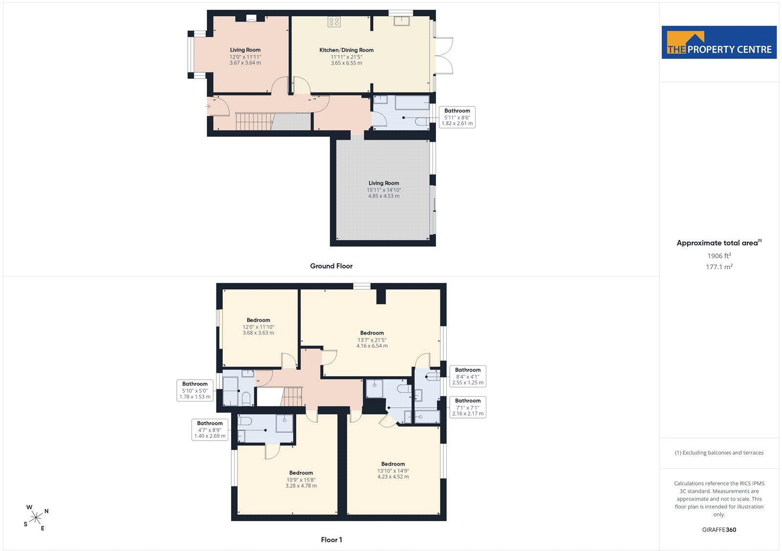 Parton Road, Churchdown, Gloucester, Gloucestershire, GL3 floorplan