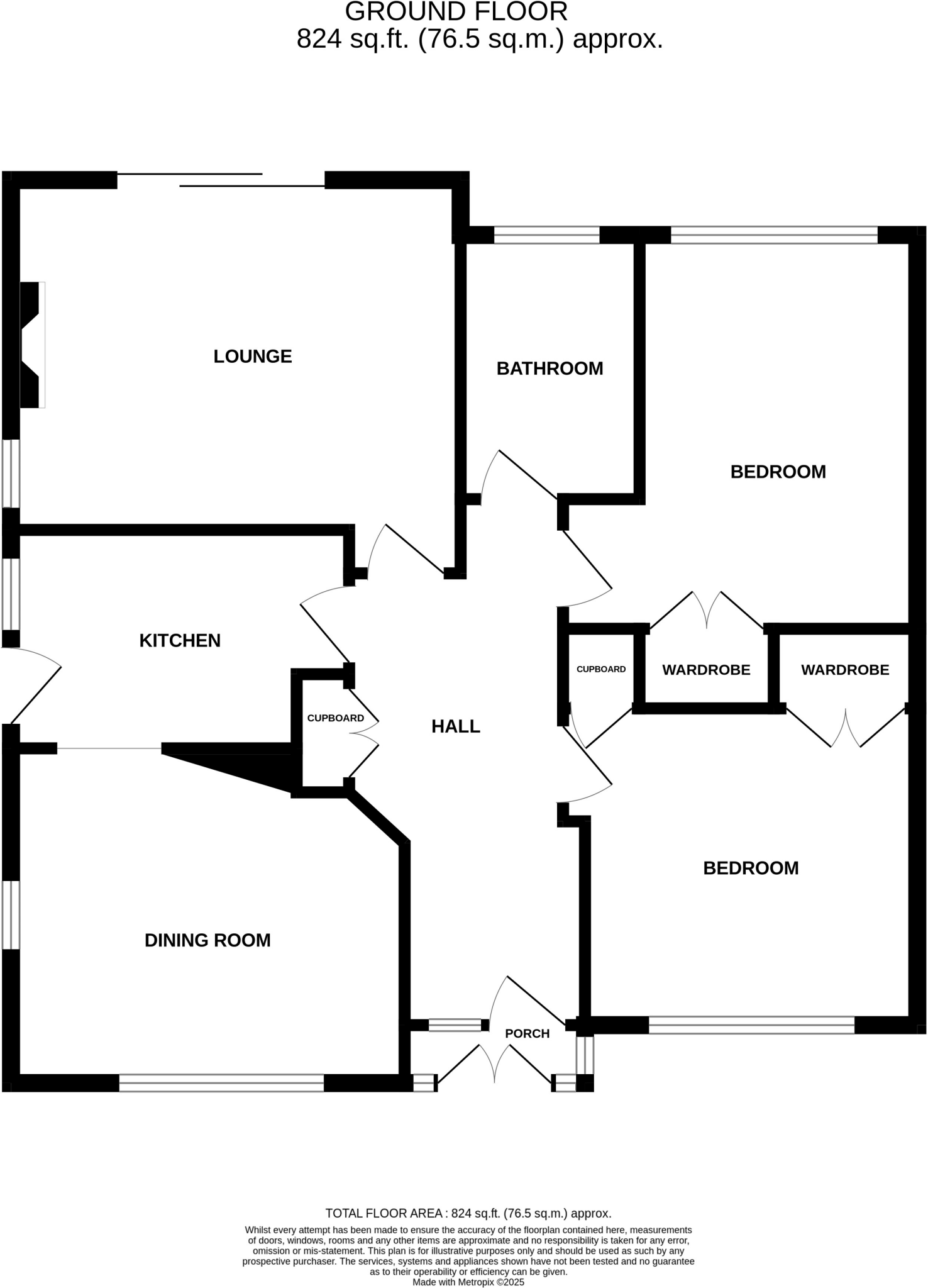 Grosvenor Road, Shotton, Deeside floorplan