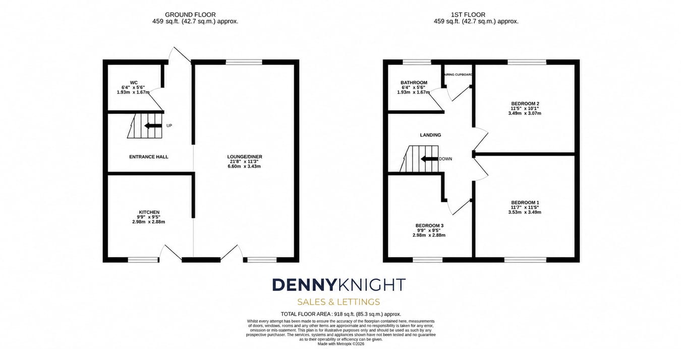 Booth Meadow Court, Northampton, NN3 floorplan