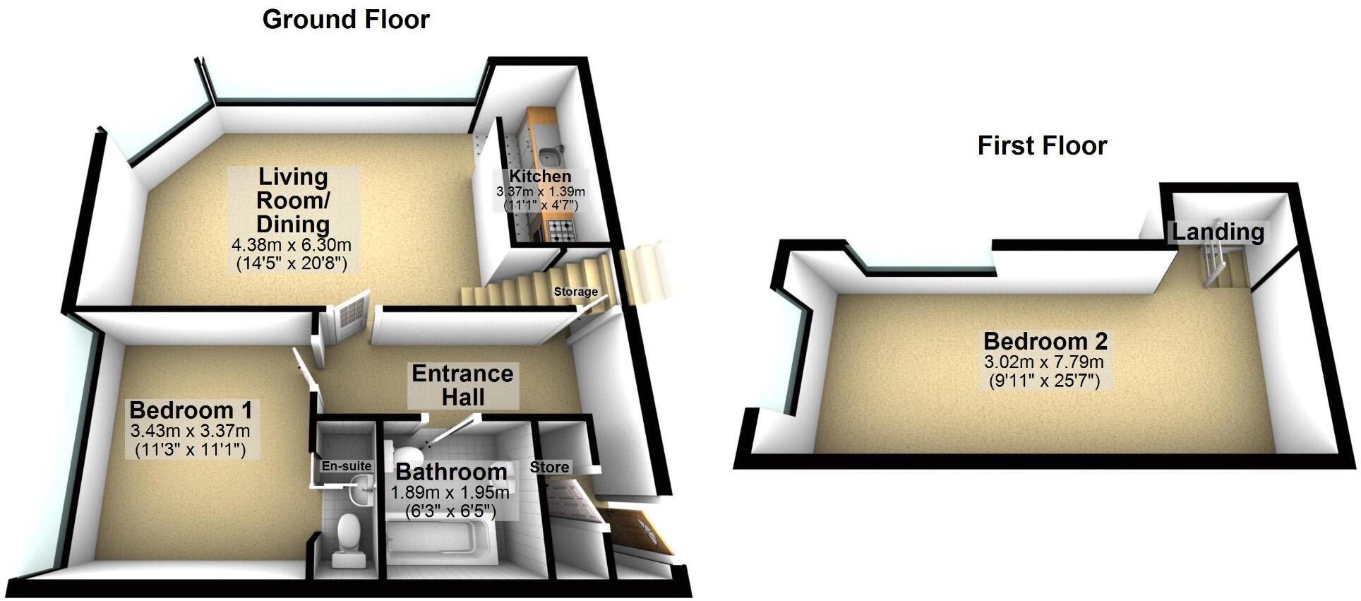 Luna Street, Manchester, Greater Manchester, M4 floorplan