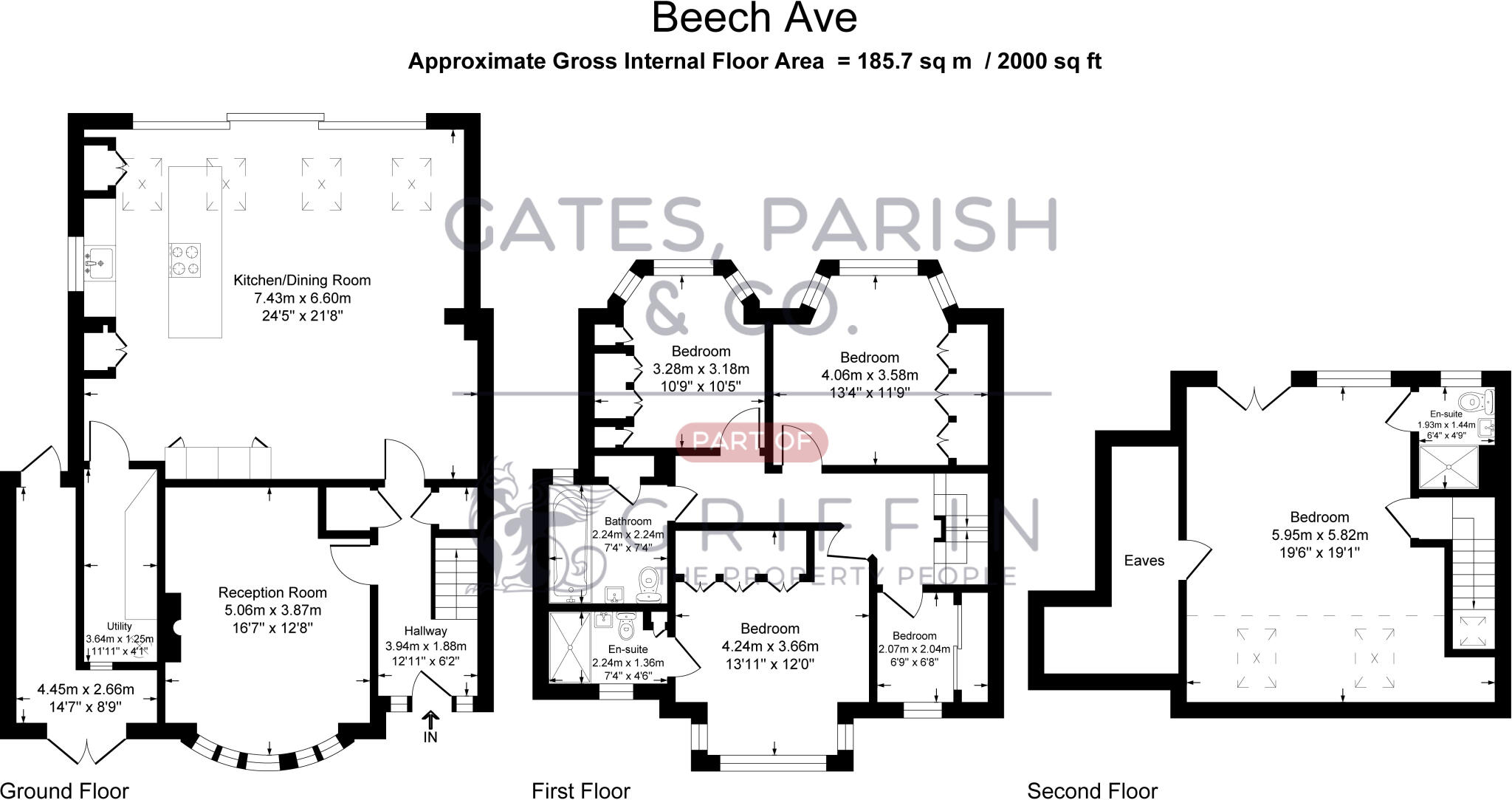 Beech Avenue, Upminster, RM14 floorplan