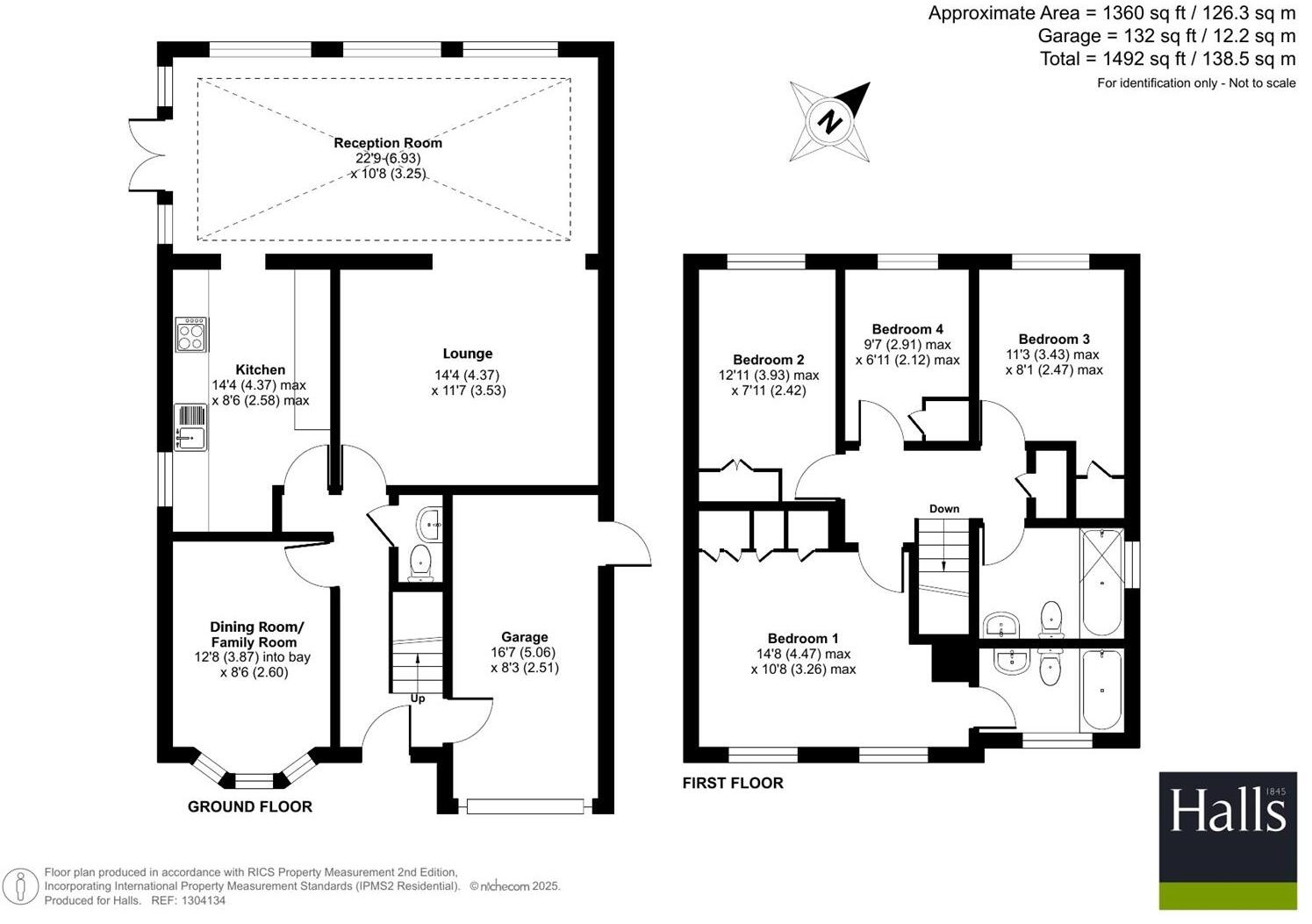 St. Marys Close, Knockin, Oswestry. floorplan