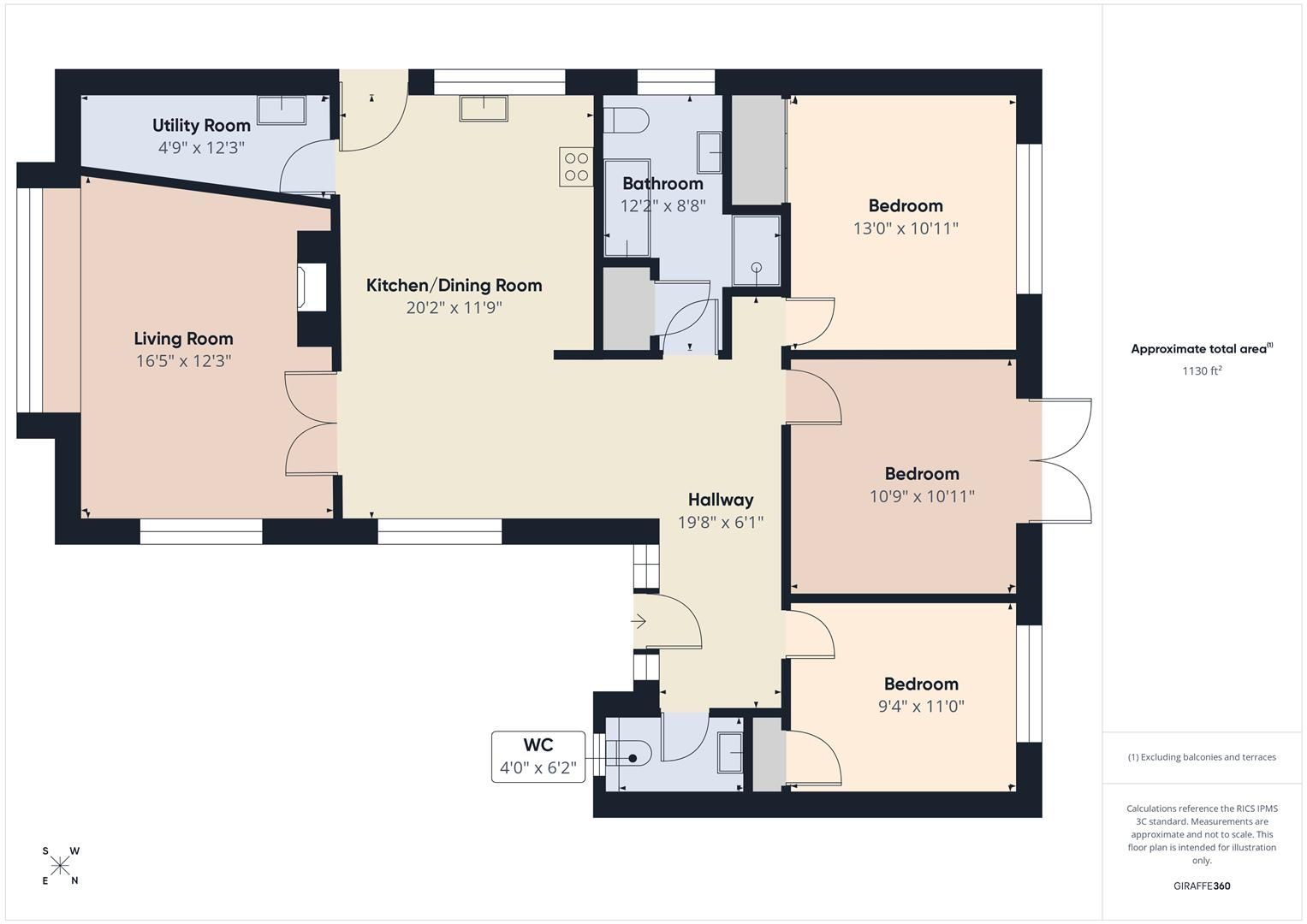 Main Road, Withern, Alford floorplan