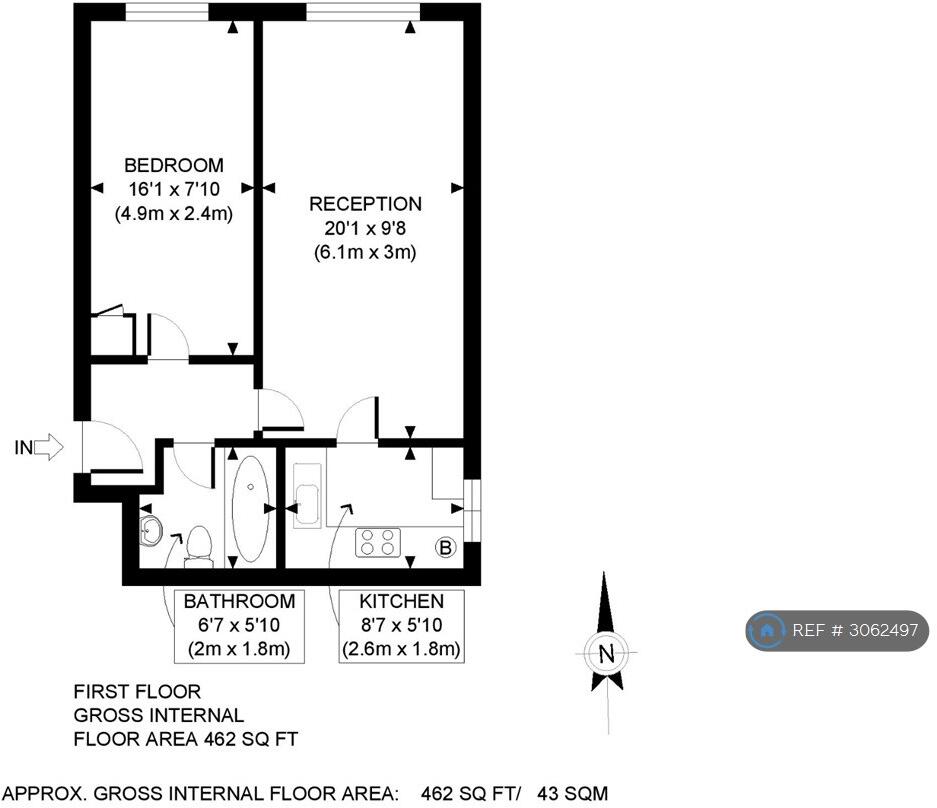 Mayfield Court, Sutton, SM2 floorplan