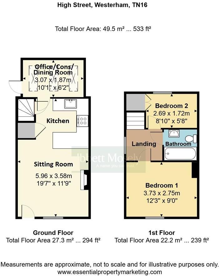 High Street, Westerham floorplan