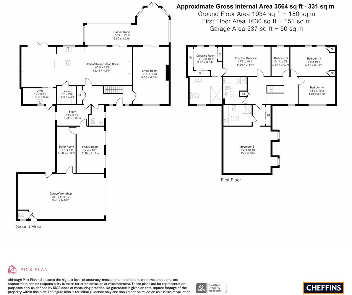 Moorfield, Harston, Cambridge floorplan