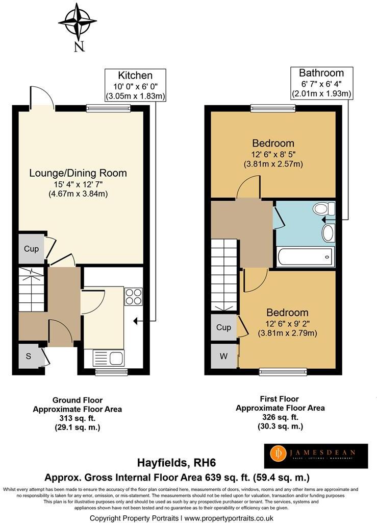 Hayfields, Horley, Surrey, RH6 floorplan
