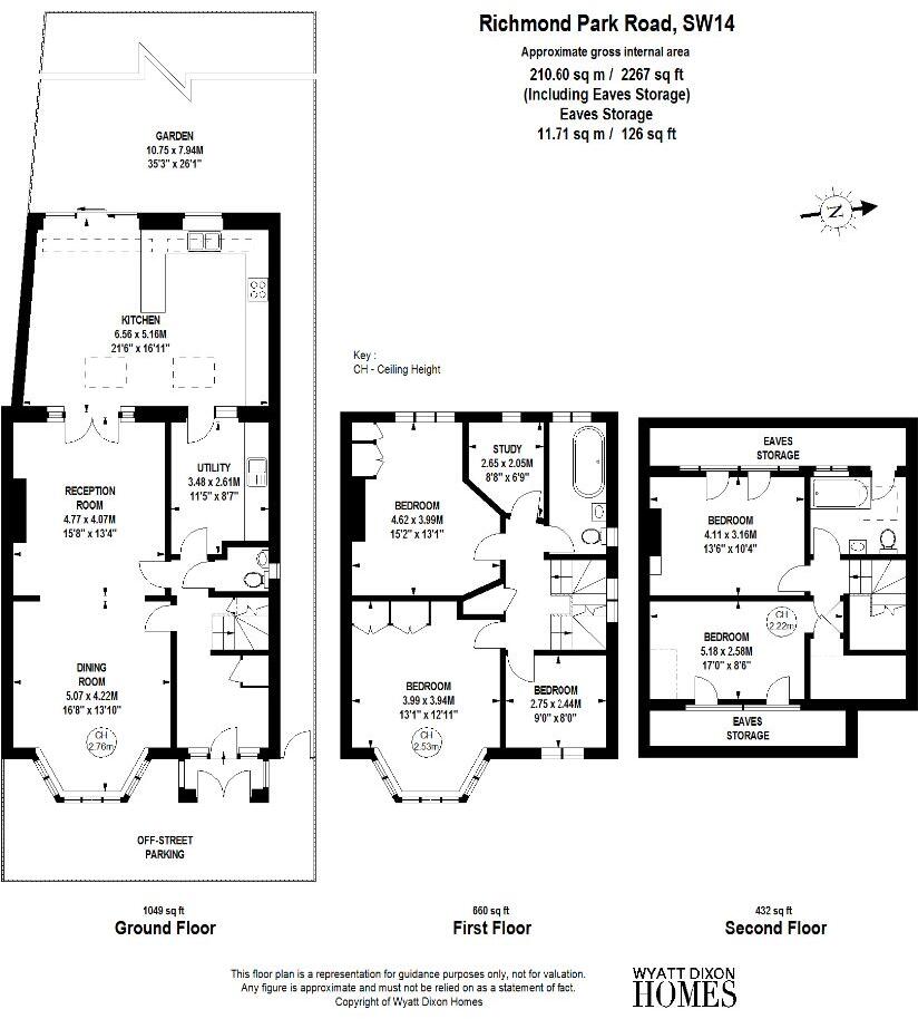 Richmond Park Road, SW14  floorplan