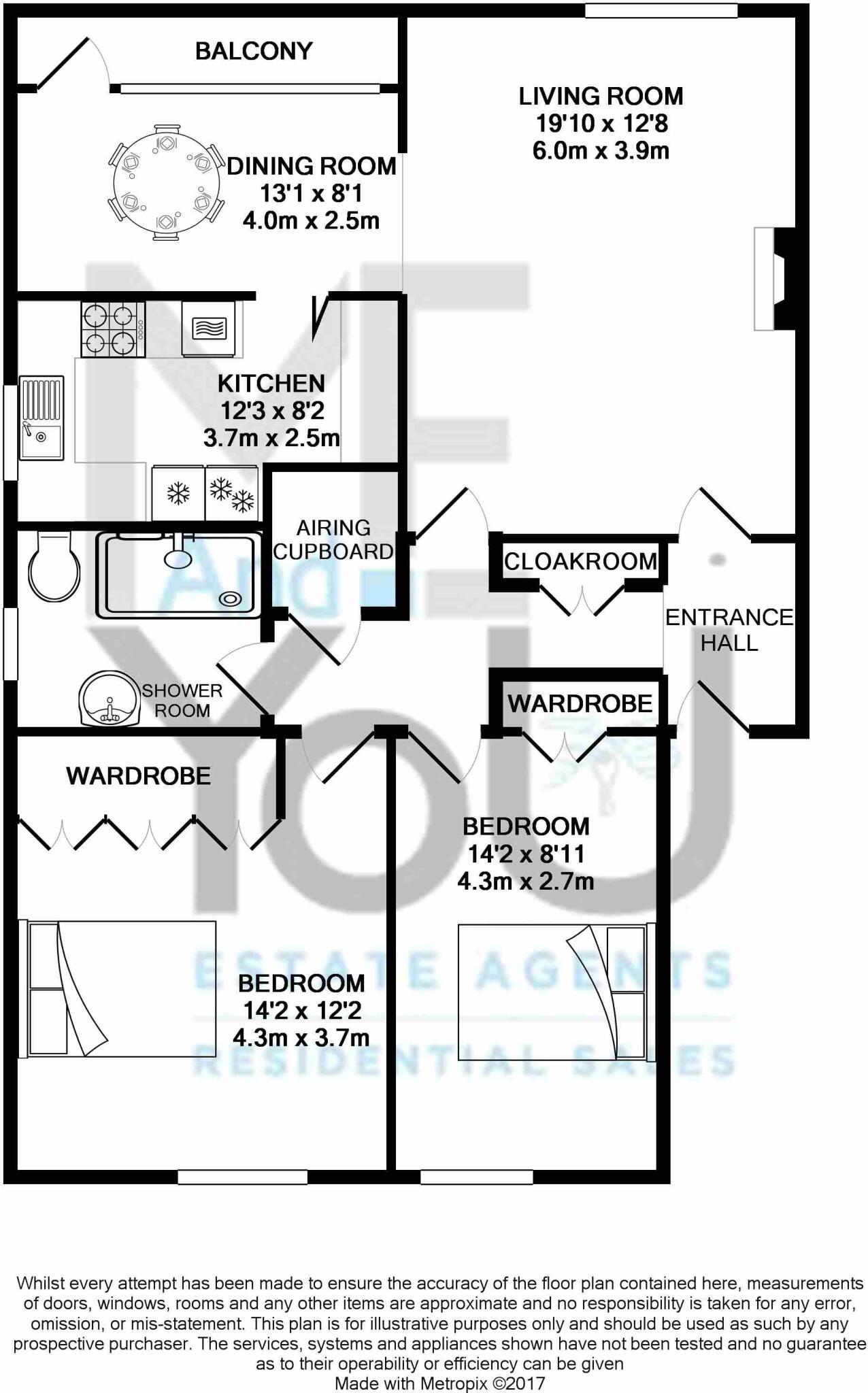 High Point, Overton Park Road, Cheltenham, GL50 3BW floorplan