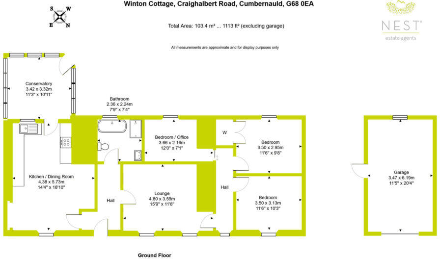 Winton Cottage, Craighalbert Road, Cumbernauld floorplan
