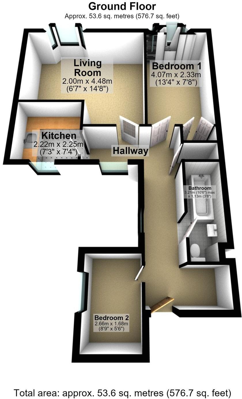 Lisburne Crescent, Torquay, TQ1 floorplan