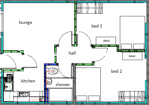 61 Newsome Road, Huddersfield, HD4 floorplan
