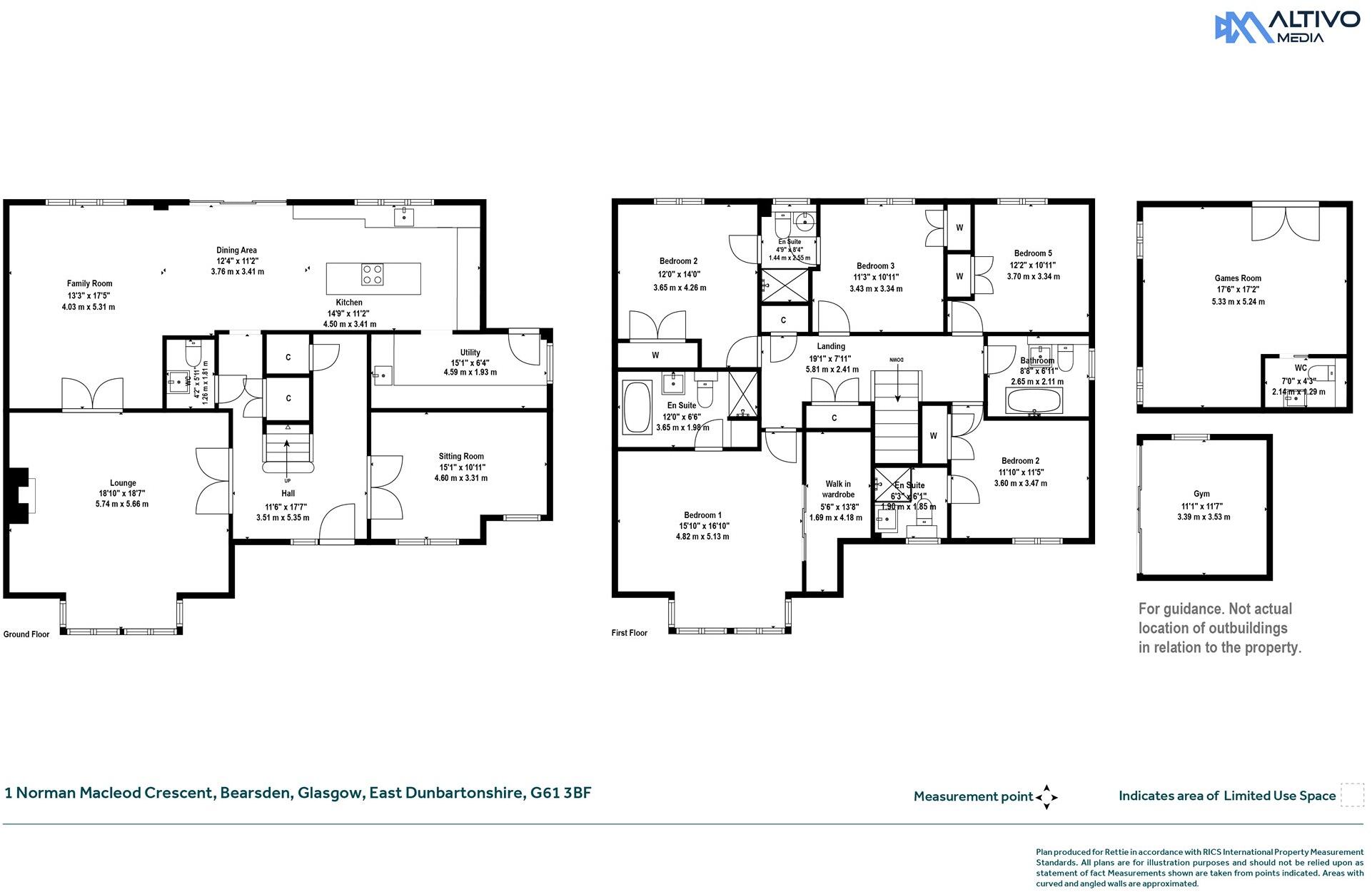 Norman Macleod Crescent, Bearsden, Glasgow floorplan