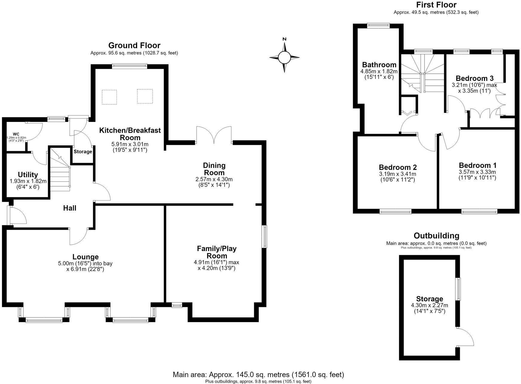 Hatton Lane, Stretton, WA4 floorplan