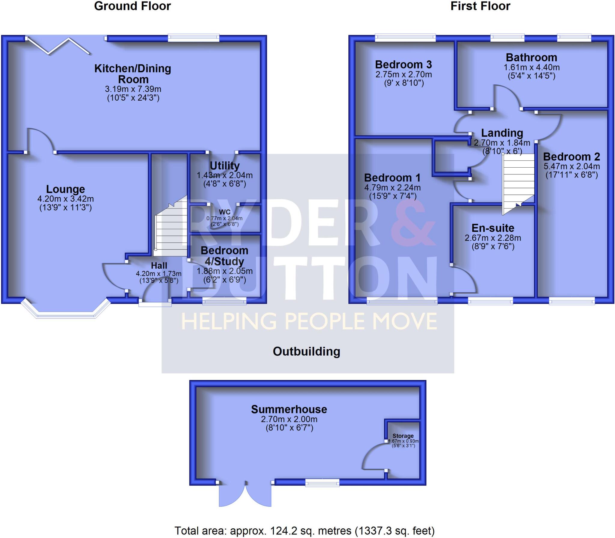 Hereford Way, Middleton, Manchester, M24 floorplan
