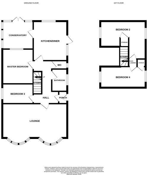 Gournay Avenue, Gorleston floorplan