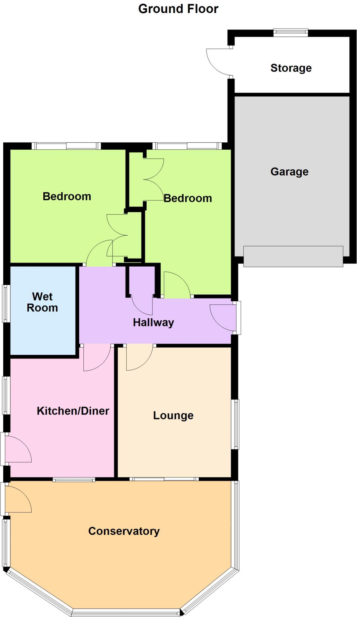 Alma Close, Penally, Tenby, Pembrokeshire, SA70 floorplan