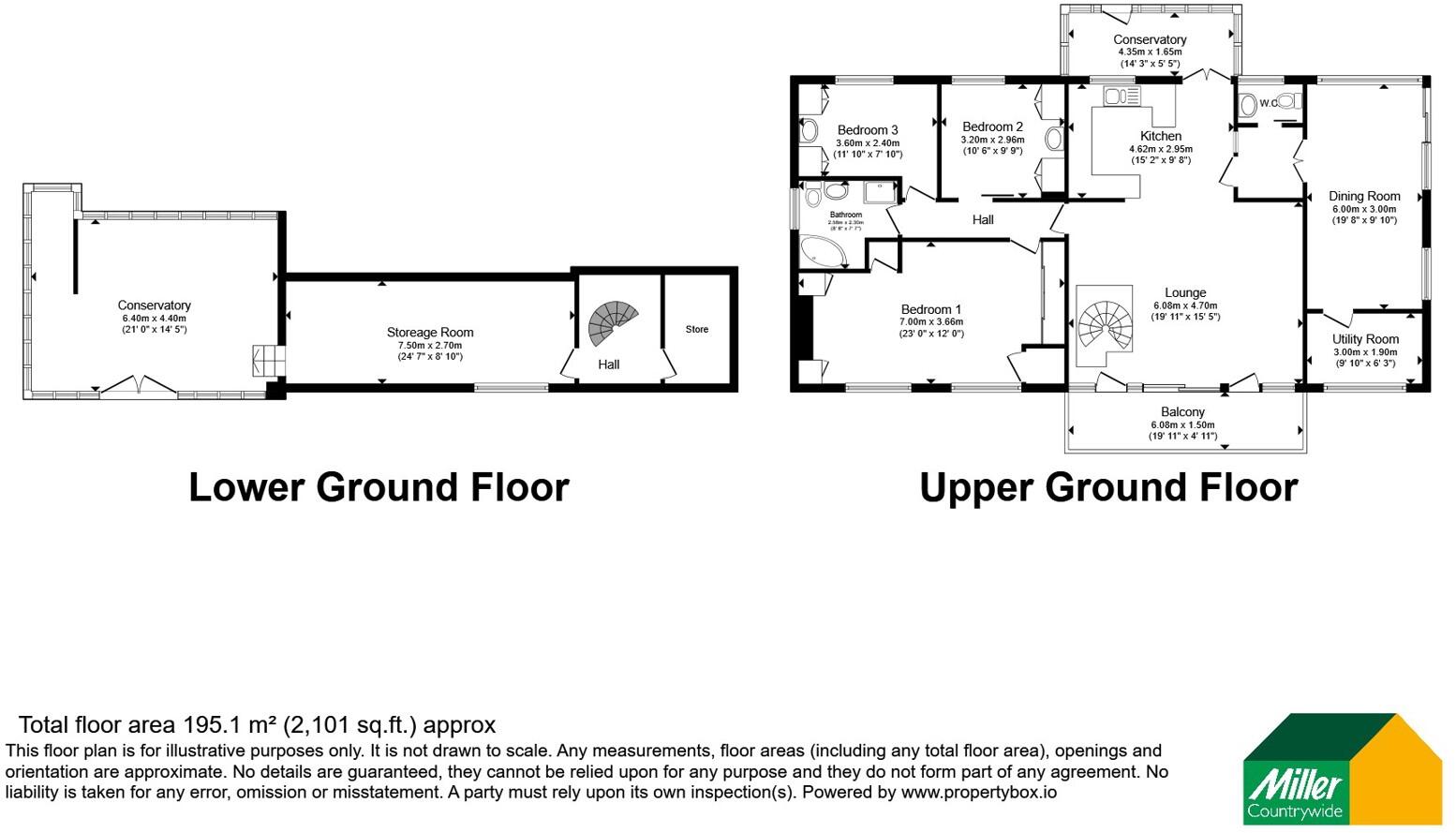 Mount Pleasant, Lelant, St. Ives, Cornwall, TR26 floorplan