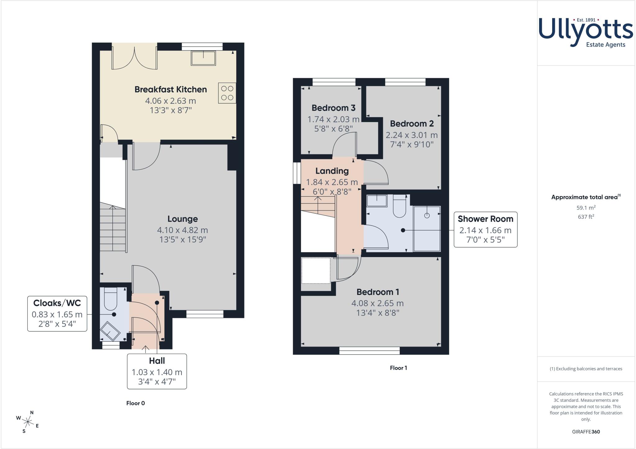 Kestrel Close, Driffield floorplan