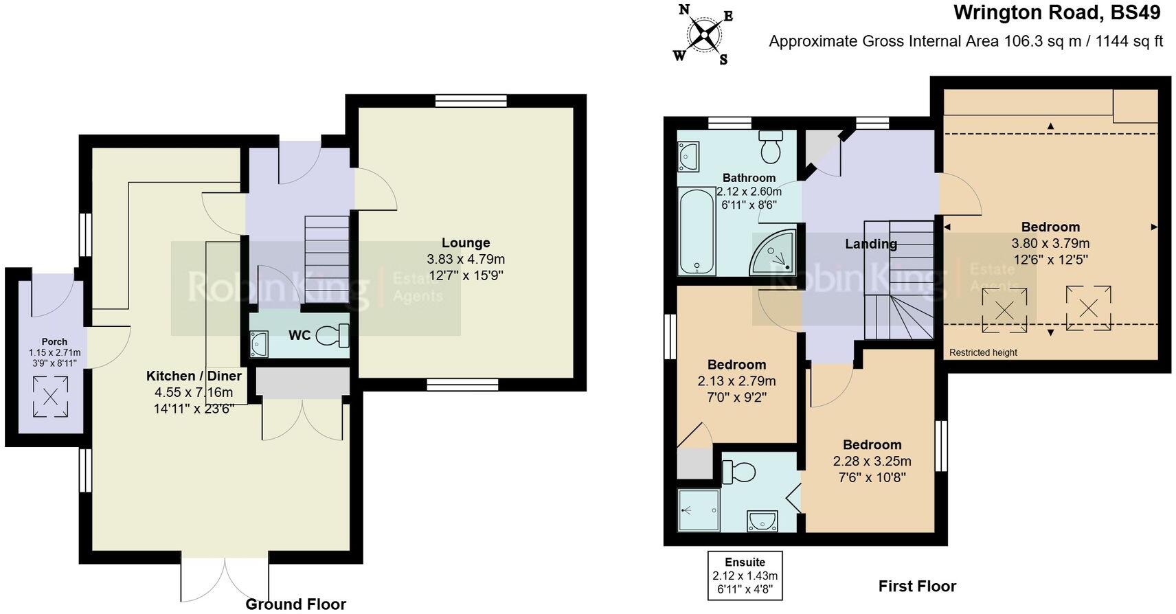 Wrington Road, Congresbury, BS49 floorplan