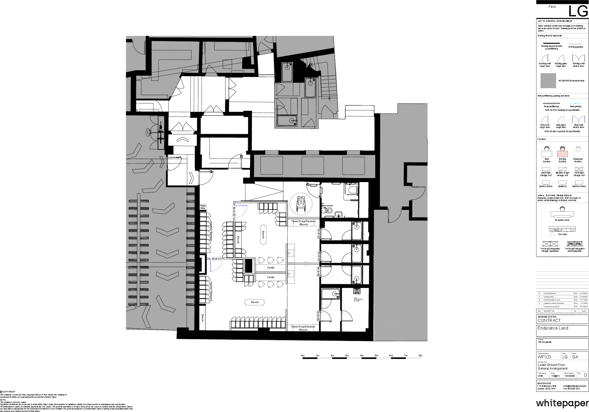 End of Trip Facilities - Floor Plan