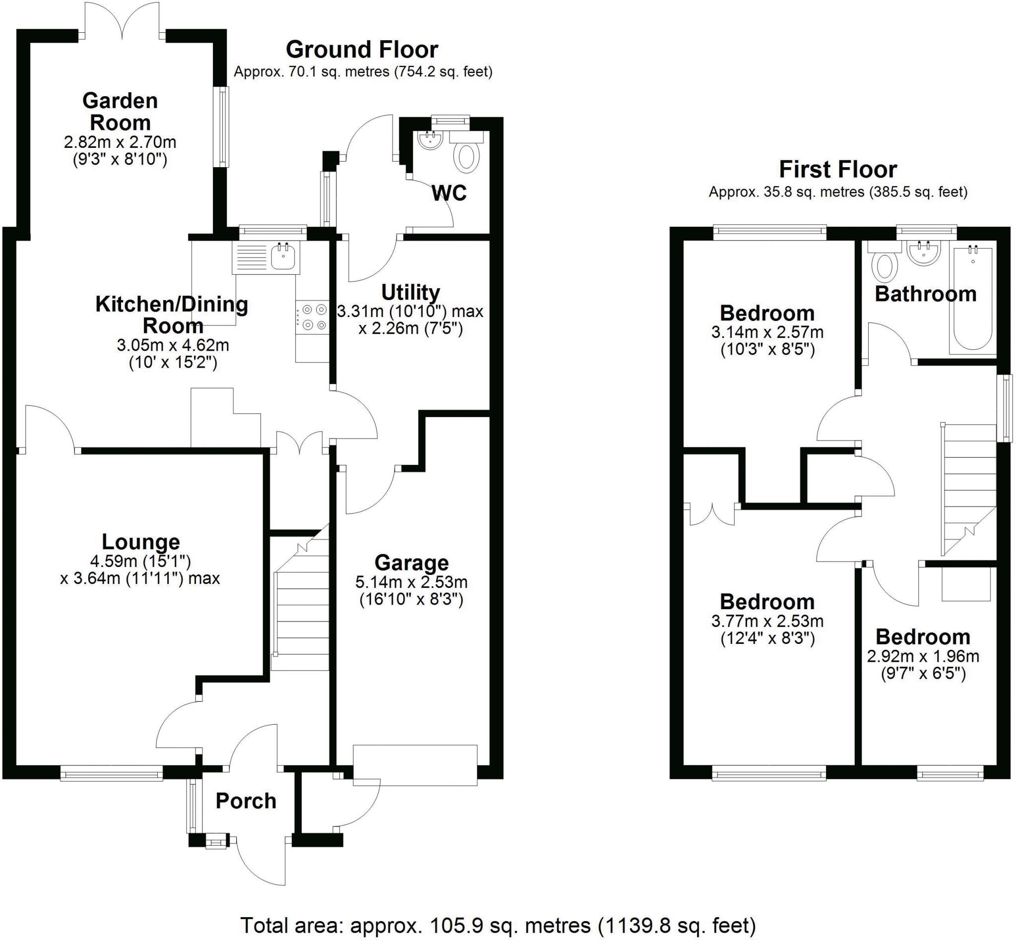 Applebrook, Shifnal, TF11 9PZ floorplan