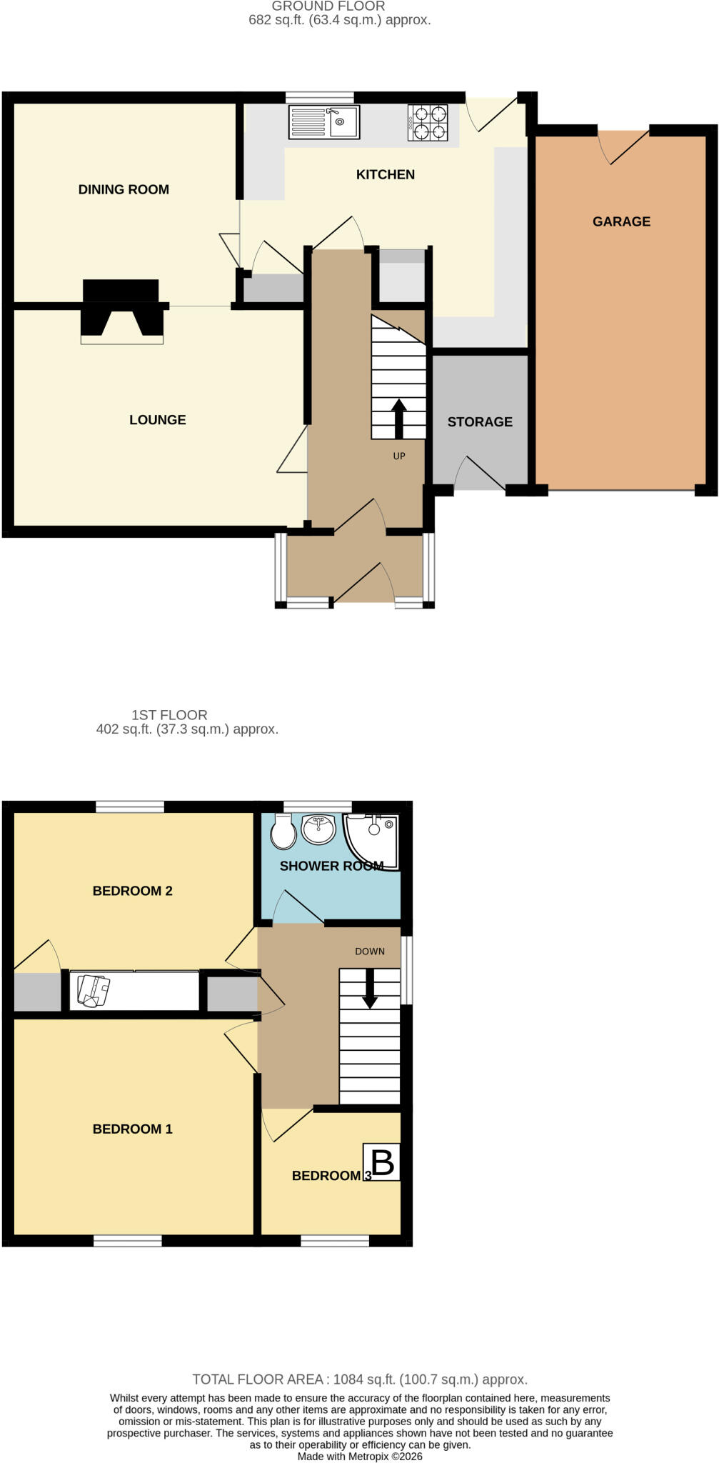 Ash Tree Road, Berrow, Somerset, TA8 floorplan
