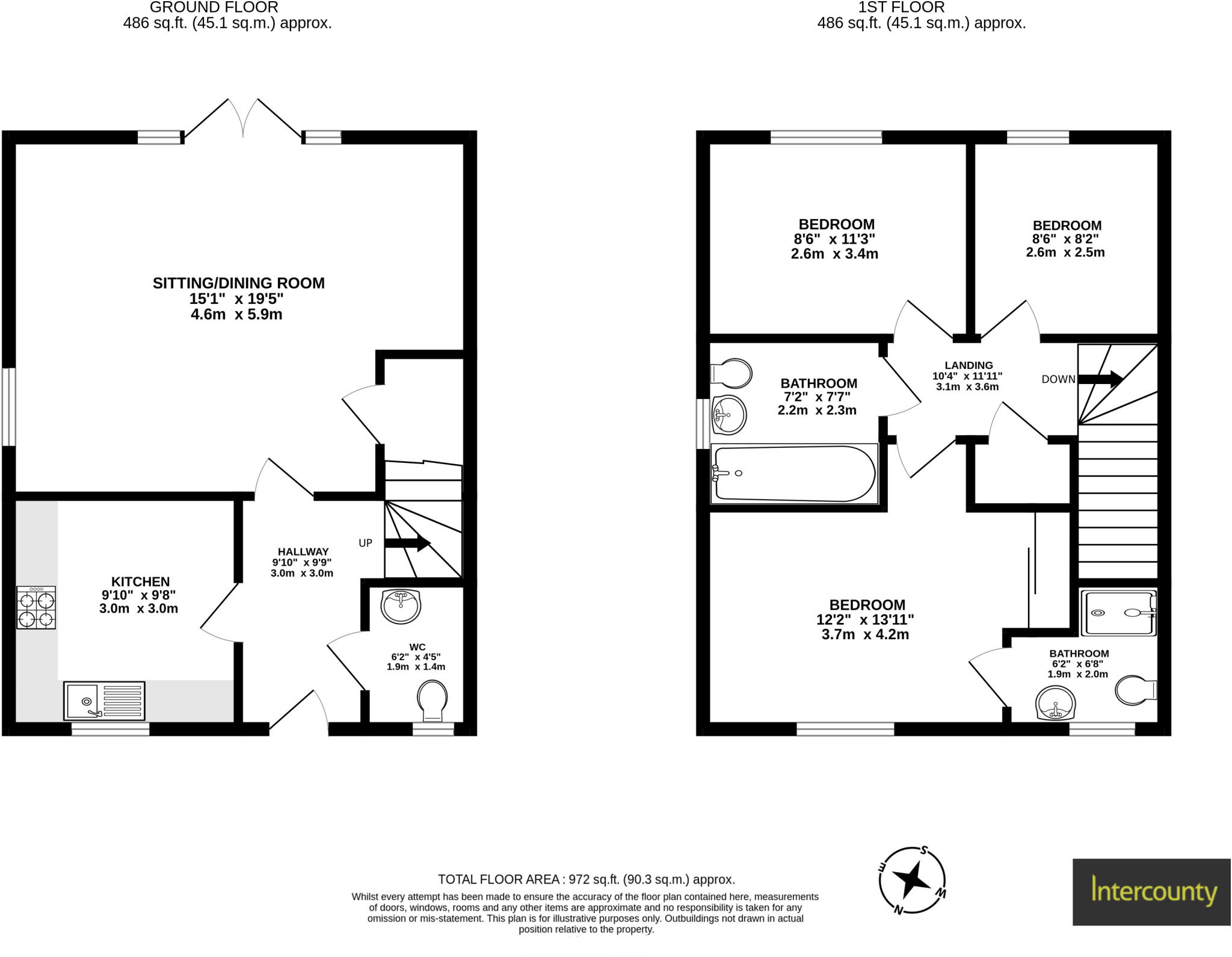 Saffron Way, Little Canfield, Dunmow, Essex, CM6 floorplan