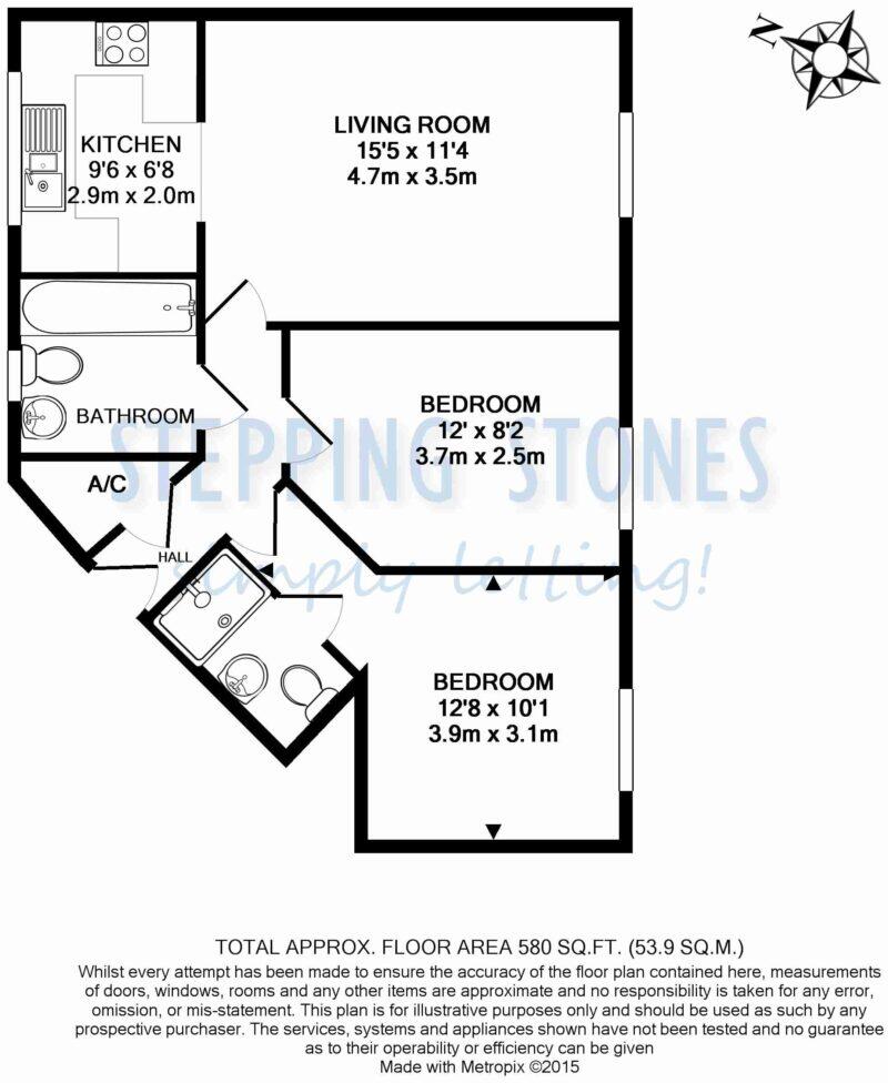 Alma Road Banbury OX16 4RT floorplan