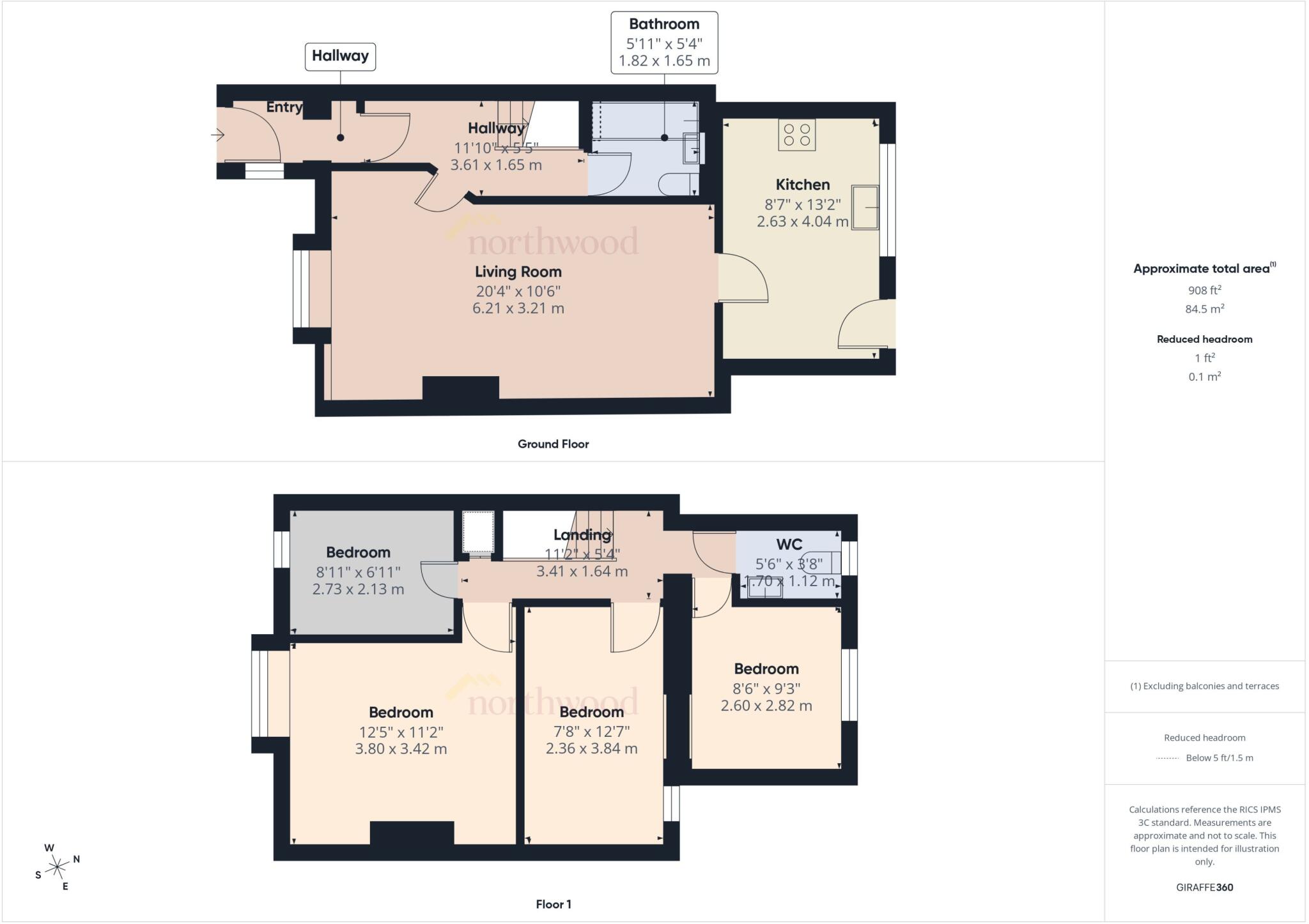Totland Road, Cosham, Portsmouth, PO6 floorplan