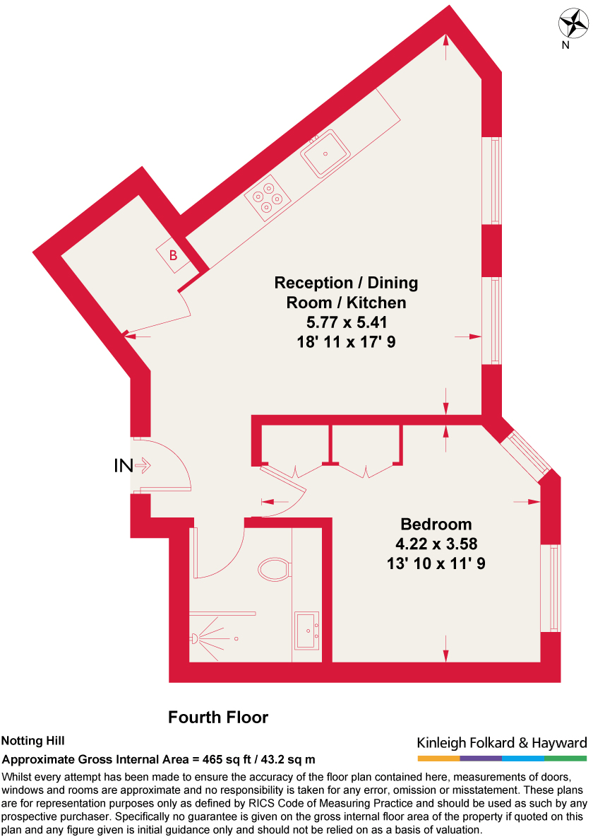 Pembridge Gardens, Notting Hill, London, W2 floorplan