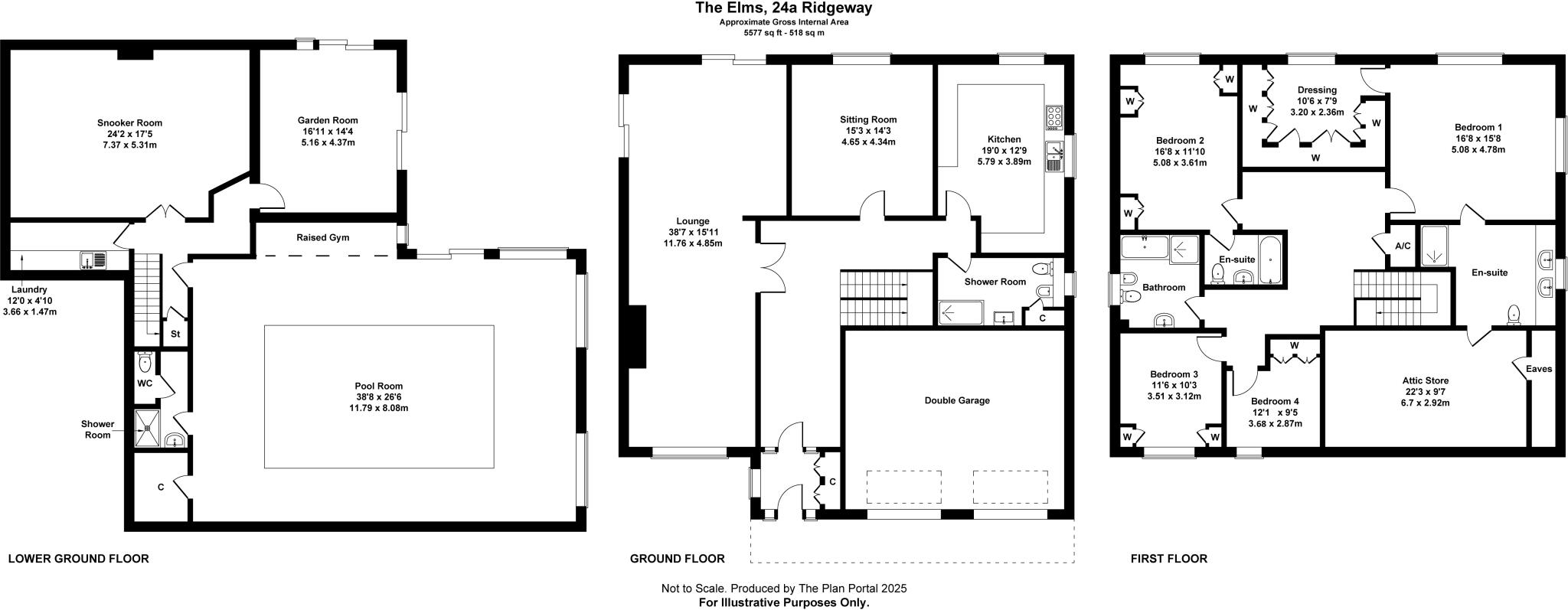 Ridgeway, Lisvane, Cardiff, CF14 floorplan