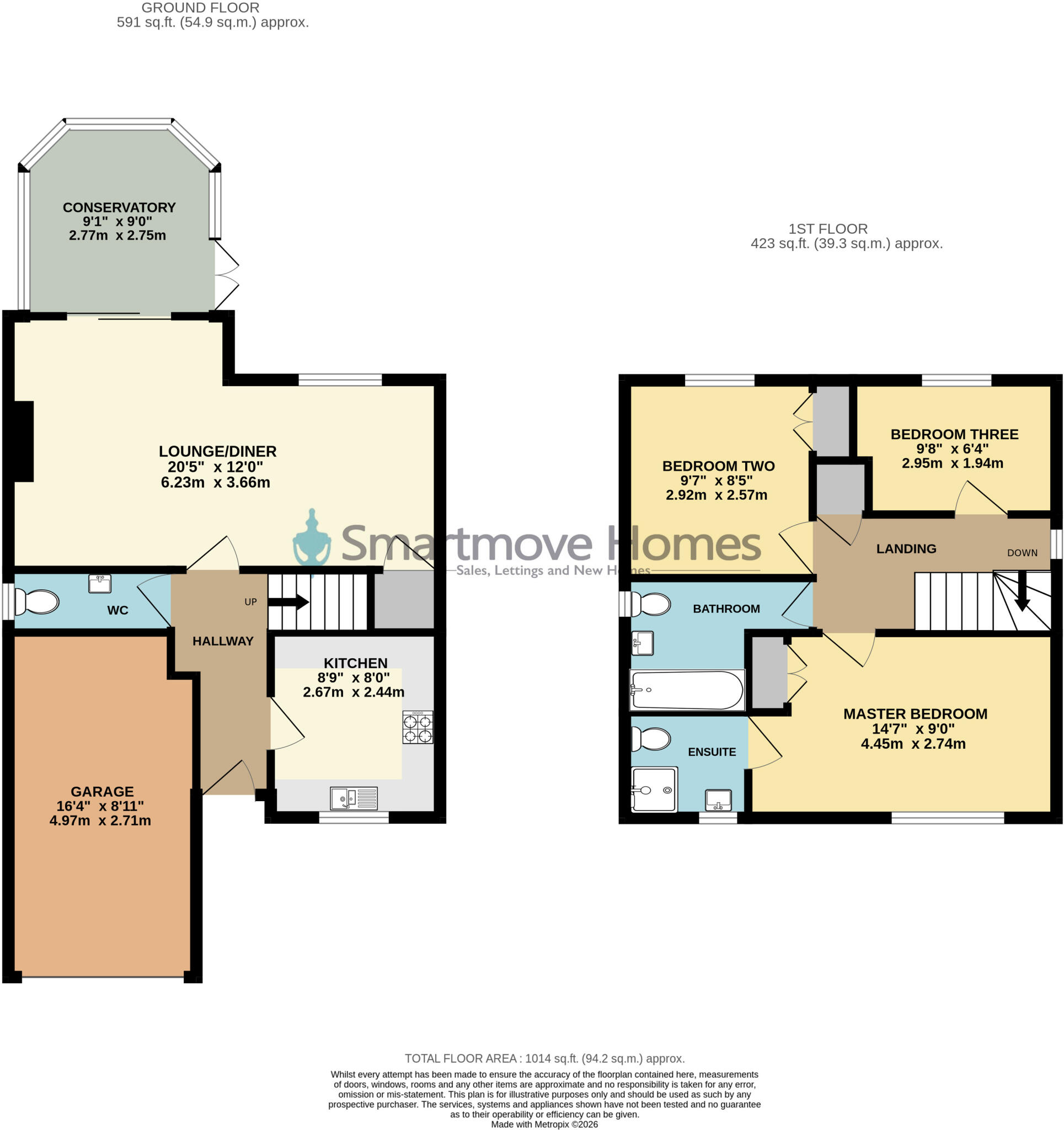 Welton Avenue, Belper floorplan