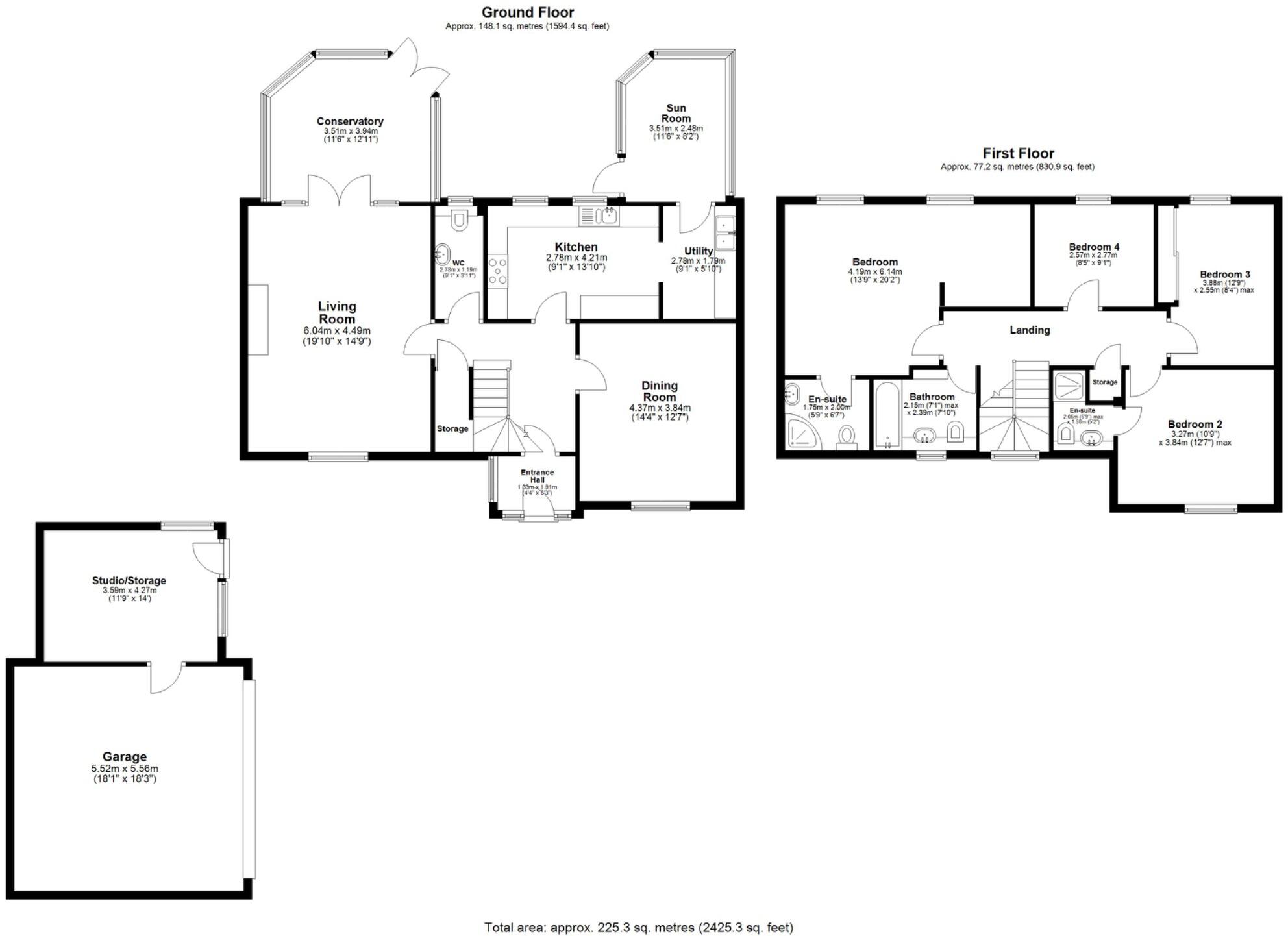 Stocks Fold, East Markham, Nottinghamshire, NG22 floorplan